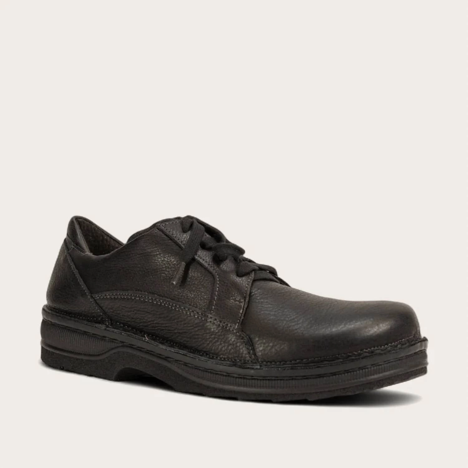 Men's Olaf Oxford Shoes In Black Sharp Shoes Breathable Feel Corporate Staff