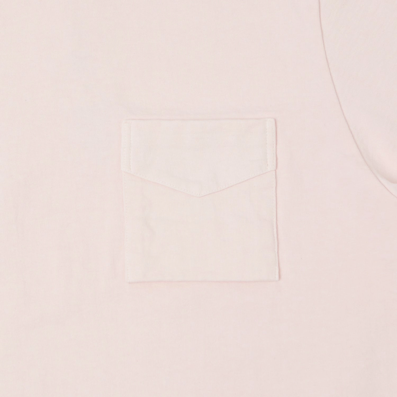 Summer Casual Fit Comfort Jackman Dotsume Pocket T-Shirt - Pale Pink