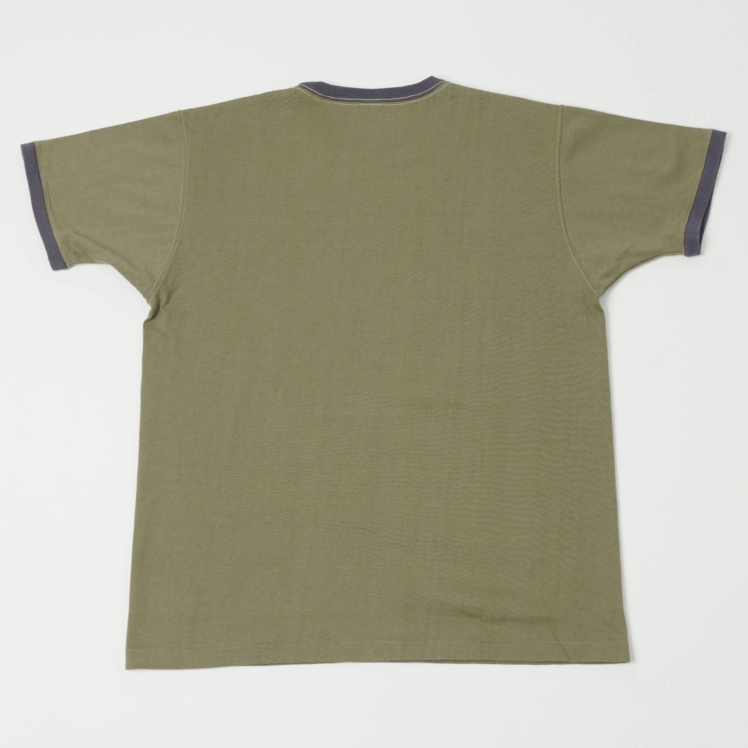 Soft and Stylish TOYS McCOY Johnny Ringer T-Shirt - Olive/Navy