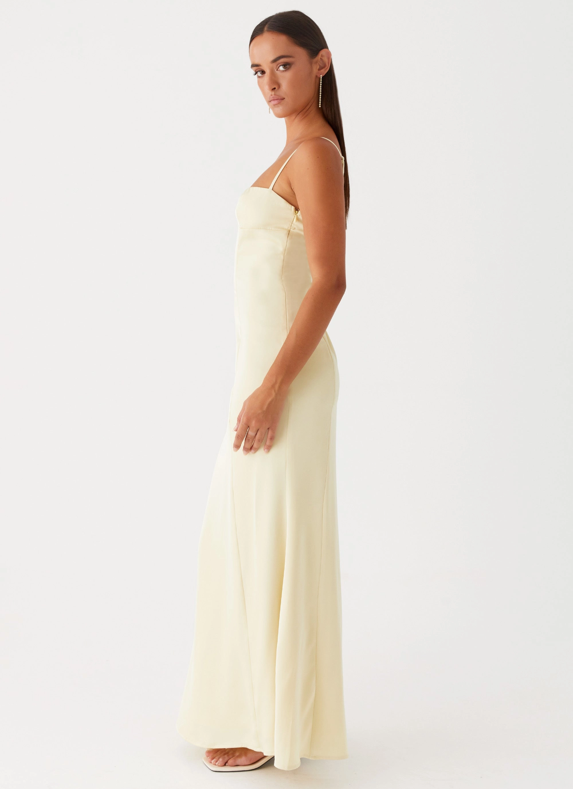 Summer Ready Miss Bloom Maxi Dress - Lemon