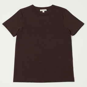 thermal Merz b. Schwanen 1950s Classic Lightweight T-Shirt - Coffee