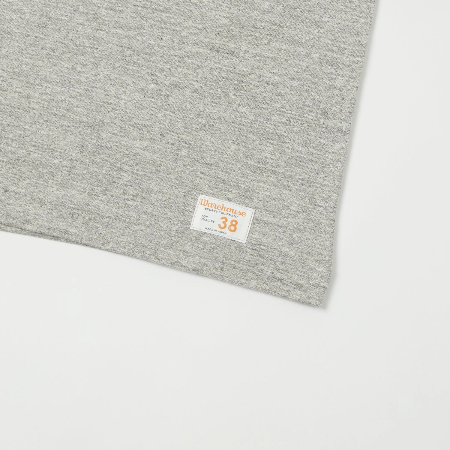 Warehouse & Co 4063 'West Lake' 3/4 Sleeve Football T-Shirt - Heather Grey Ultimate Fit