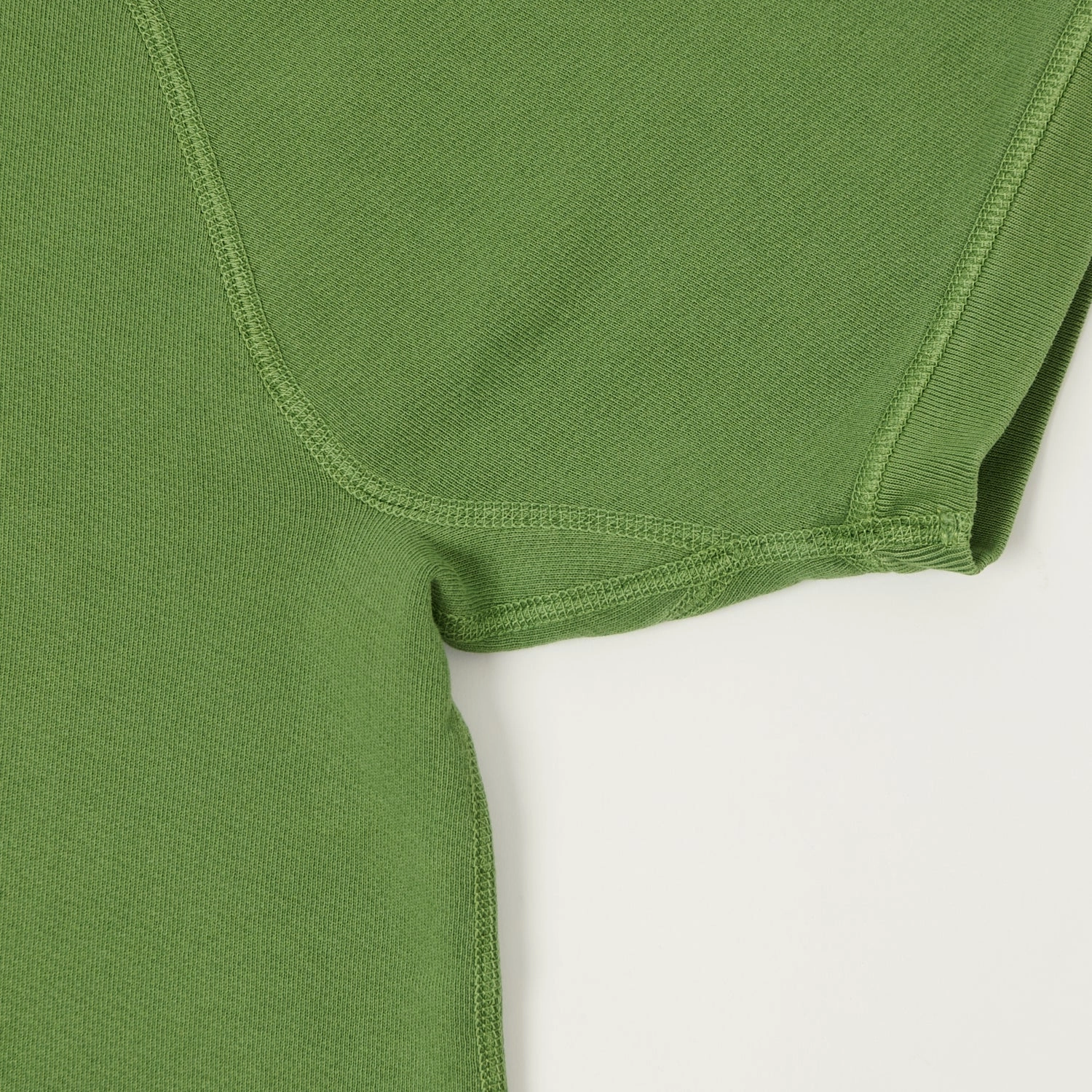 Winter Gear Layered Velva Sheen Short Freedom Sleeve Sweat - Grass Green