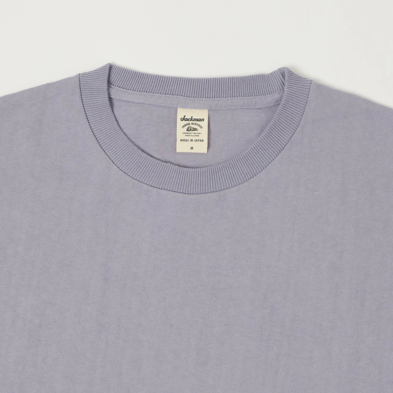 Jackman Dotsume T-Shirt - Dry Purple Chilly Day Style Cozy Essentials