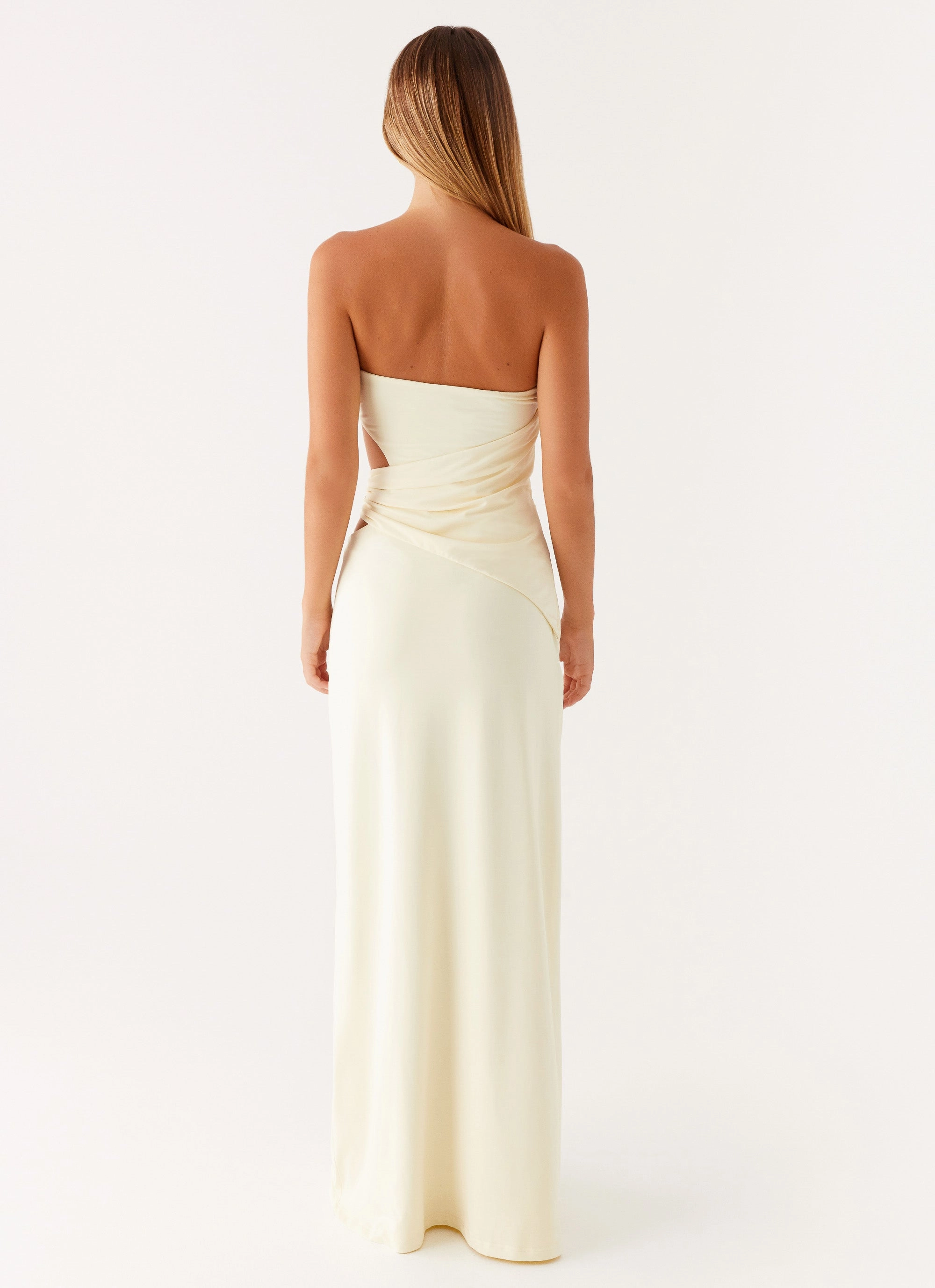 Romantic Vibes Anetta Maxi Dress - Yellow