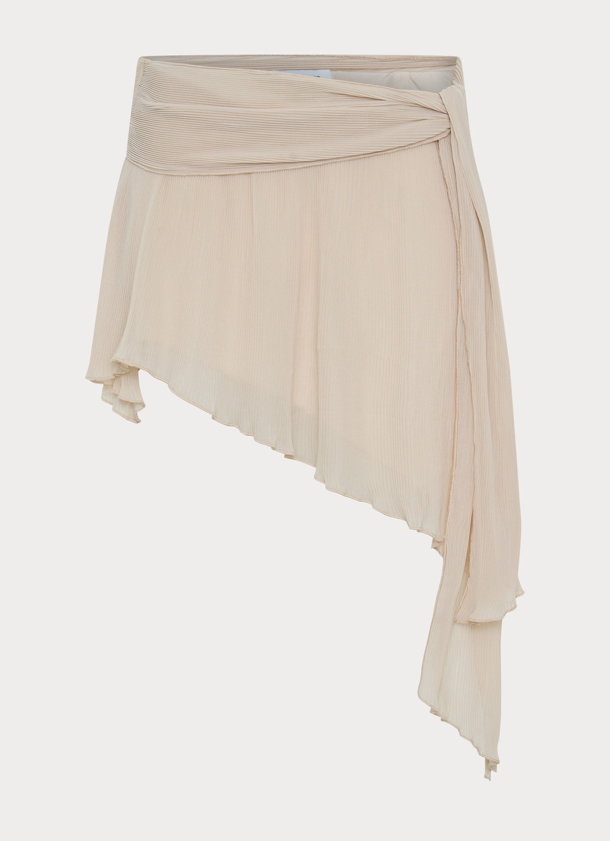 Subtle Glow Gemma Mini Skirt - Ivory