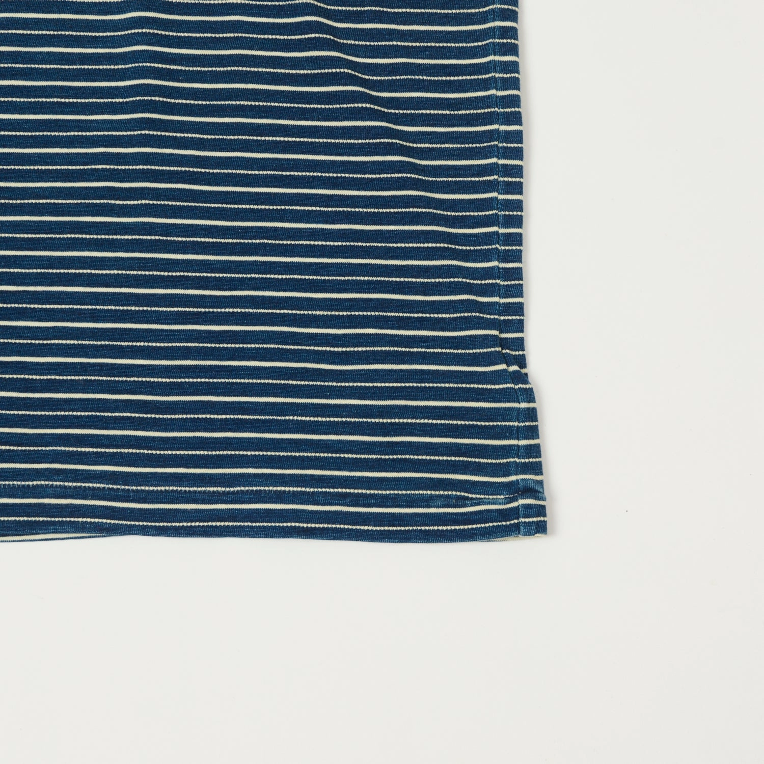 Trendy Tops RRL Striped Jacquard T-Shirt - Indigo