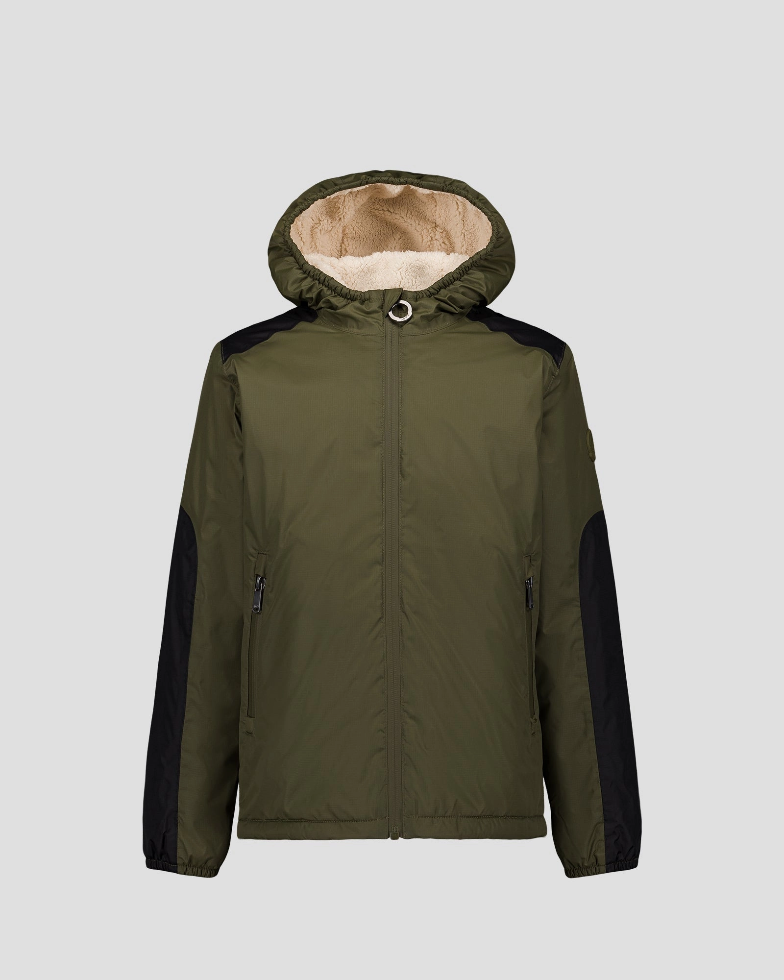 Imperm??able enfant ?? capuche sherpa Army Lag sherpa UV Block
