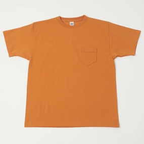 Comfy Performance Wear Denime Lot. 263 Pocket Tee - Brick