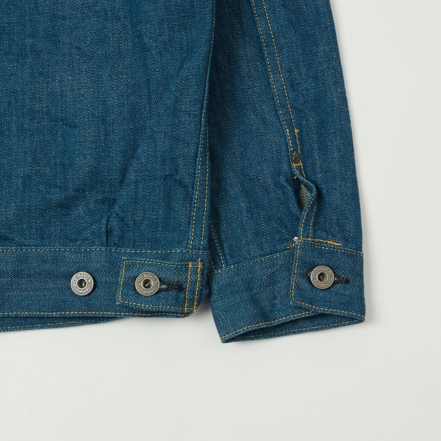 Eco Friendly Textile ONI Denim 02516P-OFBD Type II Denim Jacket - Rinsed