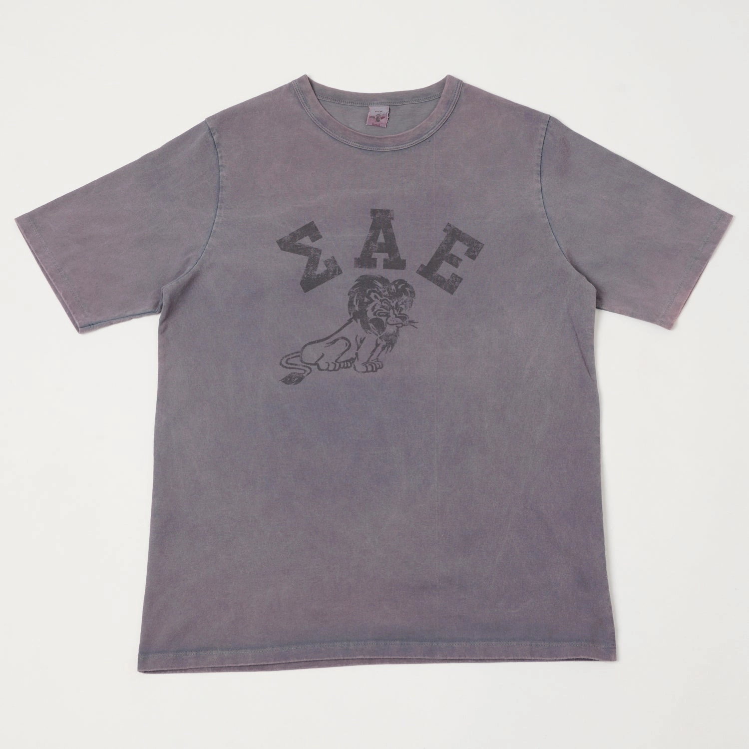 Soft Layers Flea-T 1950s 'Sigma Alpha Epsilon' T-Shirt - Navy