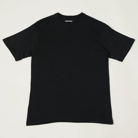 Fashionable Option Nanamica Loopwheel Coolmax Jersey T-Shirt - Black