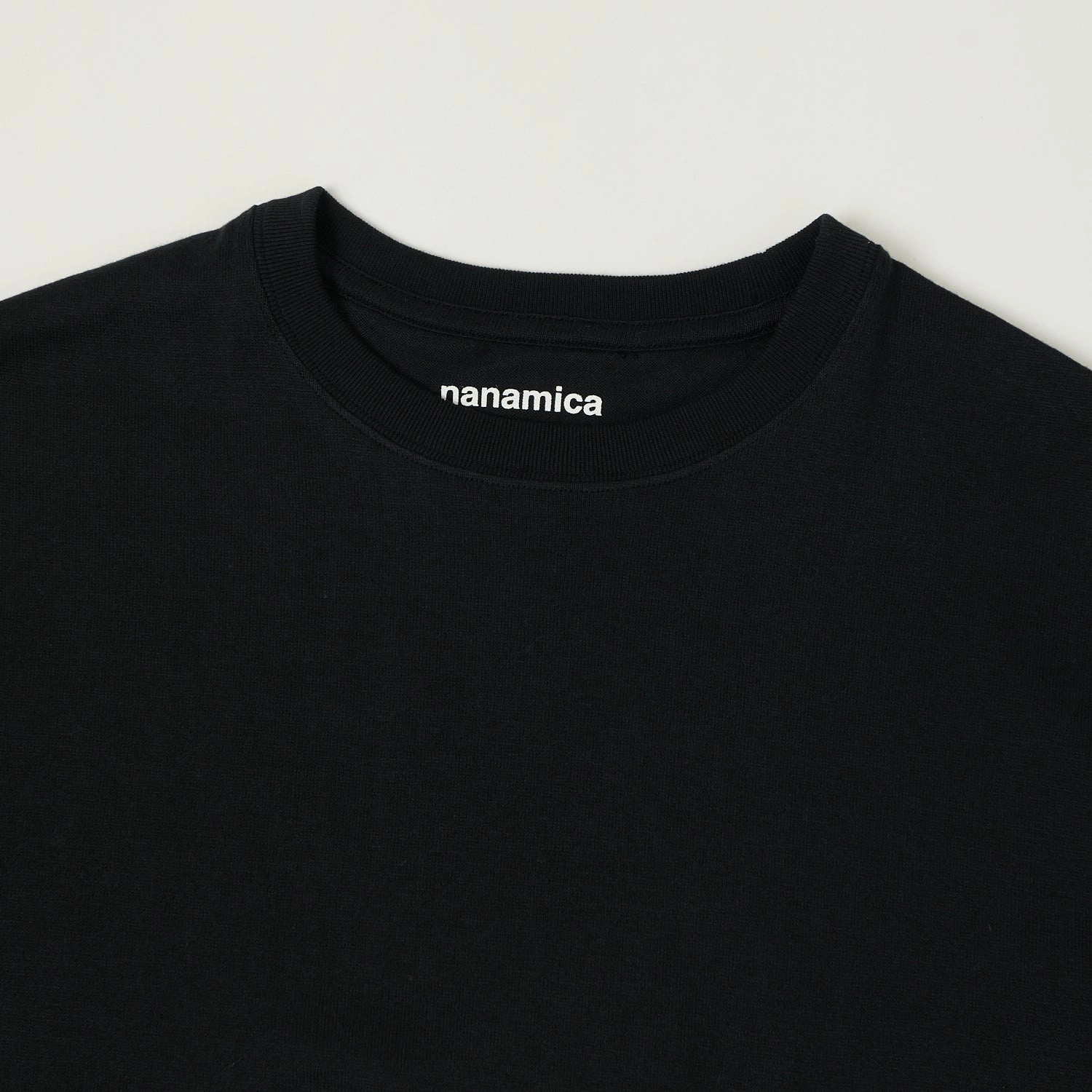 Nanamica Loopwheel Coolmax Jersey T-Shirt - Black Easy-to-Match