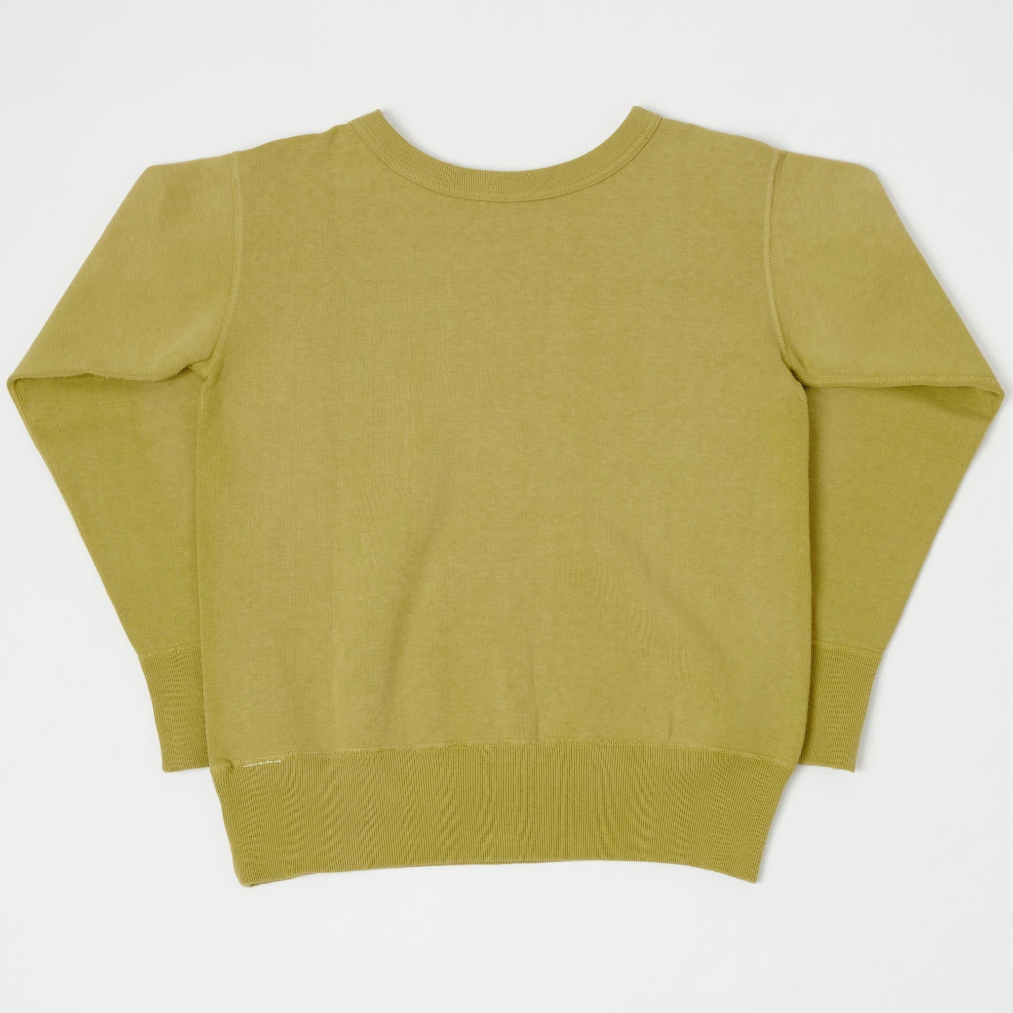 Warehouse & Co 474 Crew Neck Sweatshirt - Faded Yellow product business casual sophistication