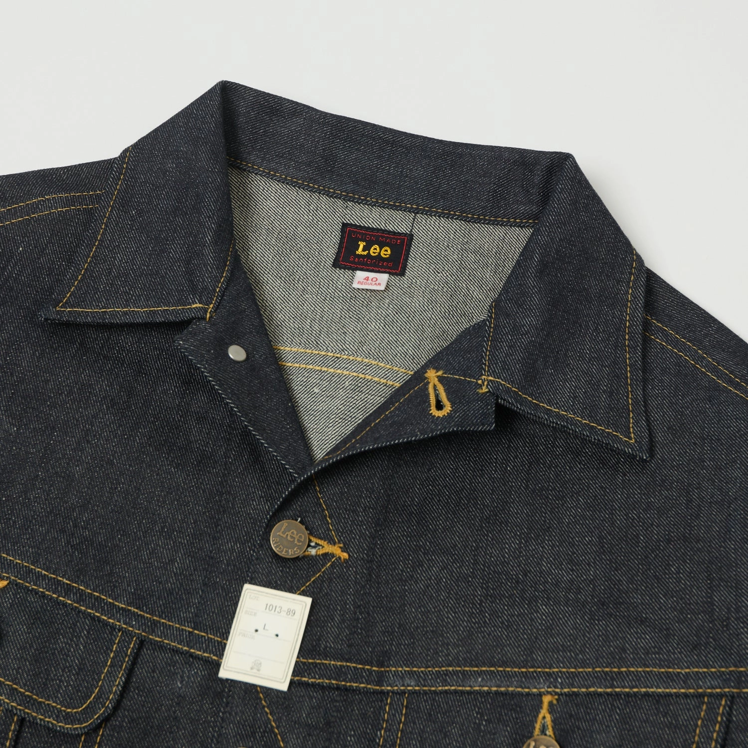Solid Diary Lee Archives 1946 'Riders' 101J Denim Jacket - Raw
