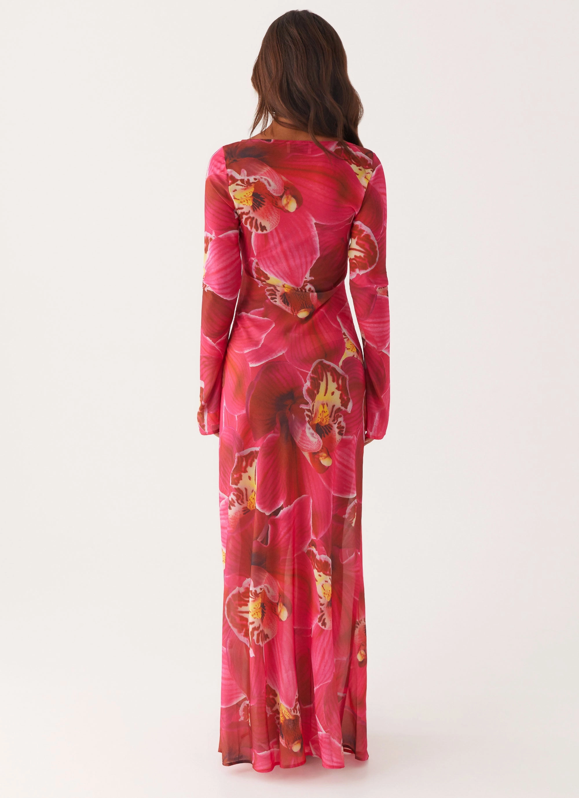 Lorde Maxi Dress - Orchid Pink Pose Sweet