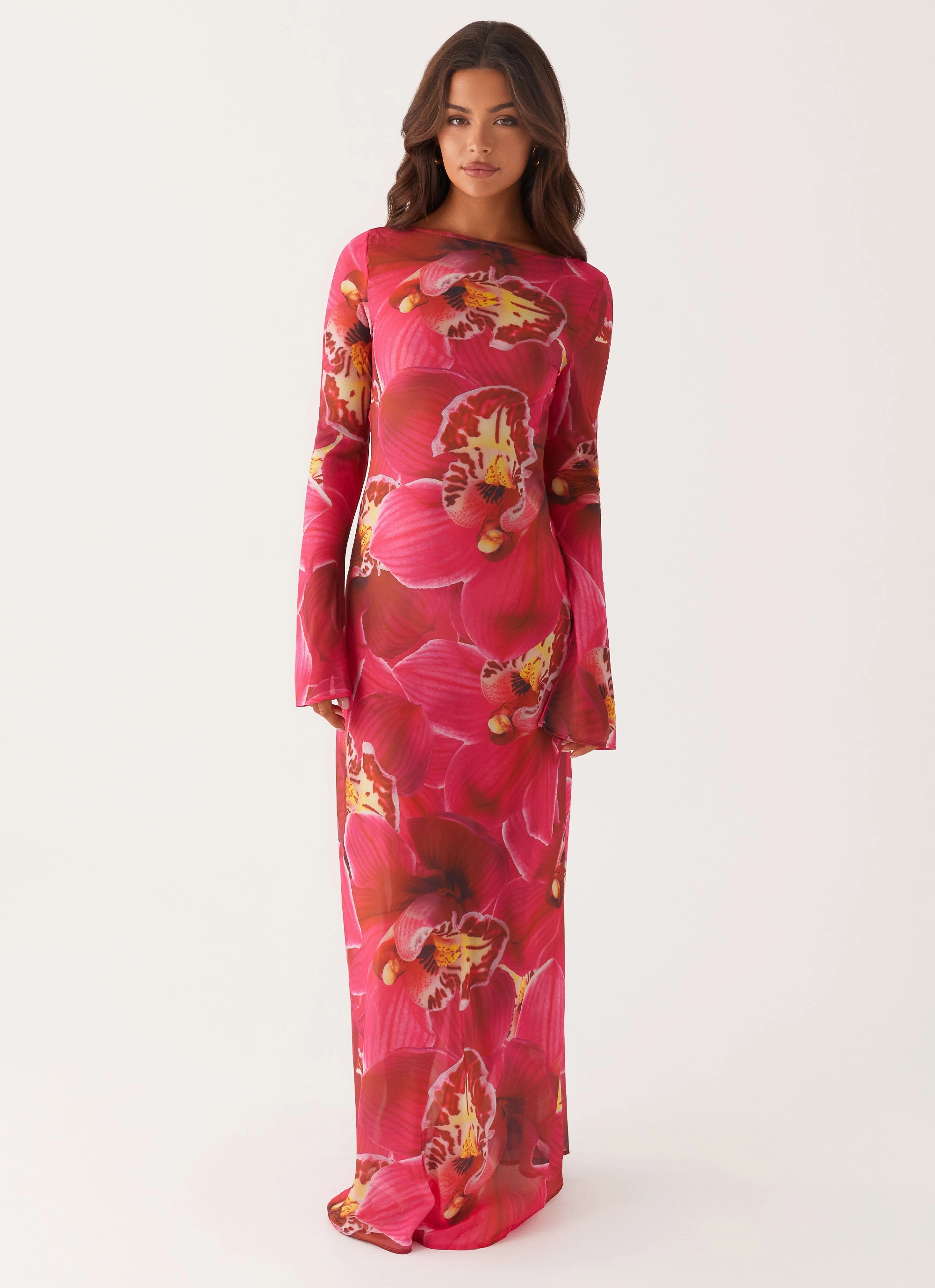 Lorde Maxi Dress - Orchid Pink Style Base