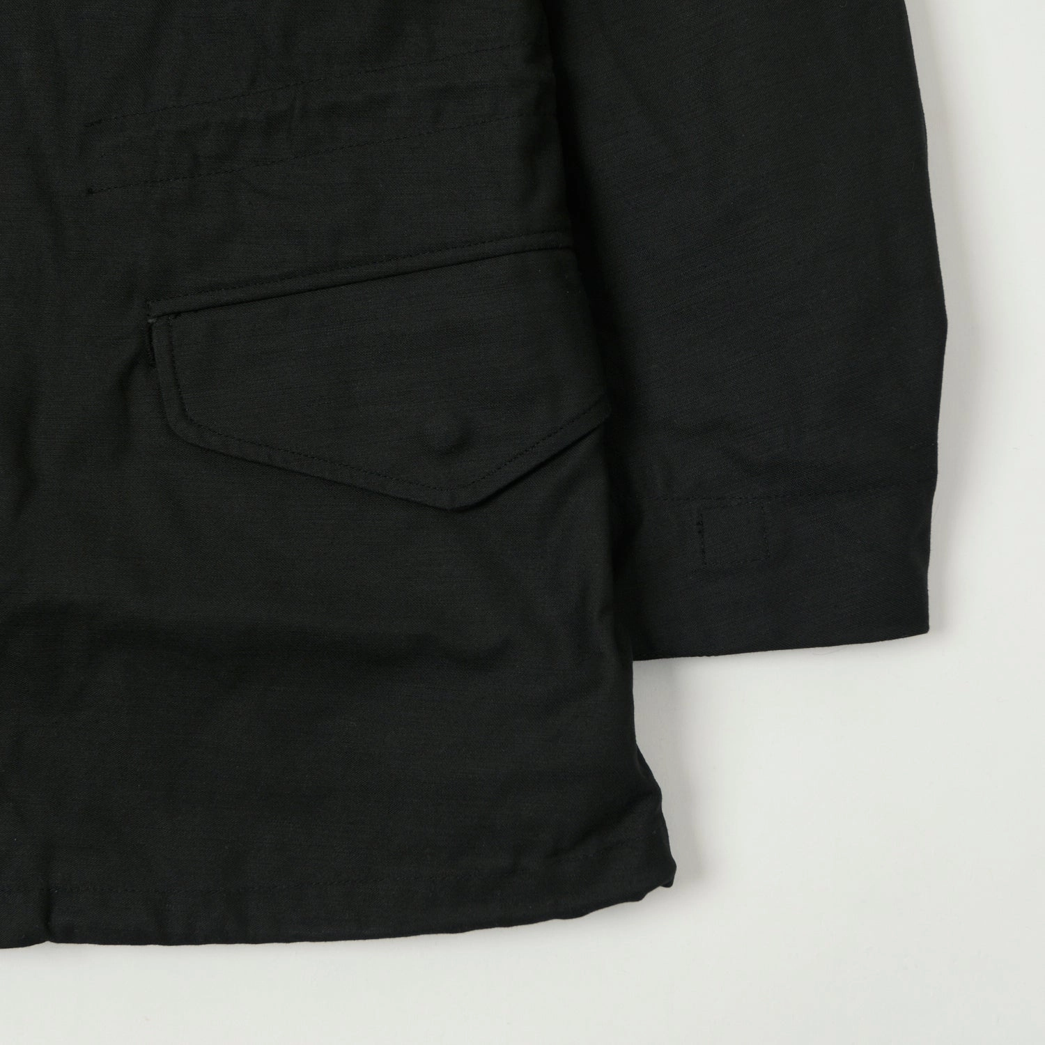 Buzz Rickson's x William Gibson M-65 'Early Model' Jacket - Black Shaving-cream Change