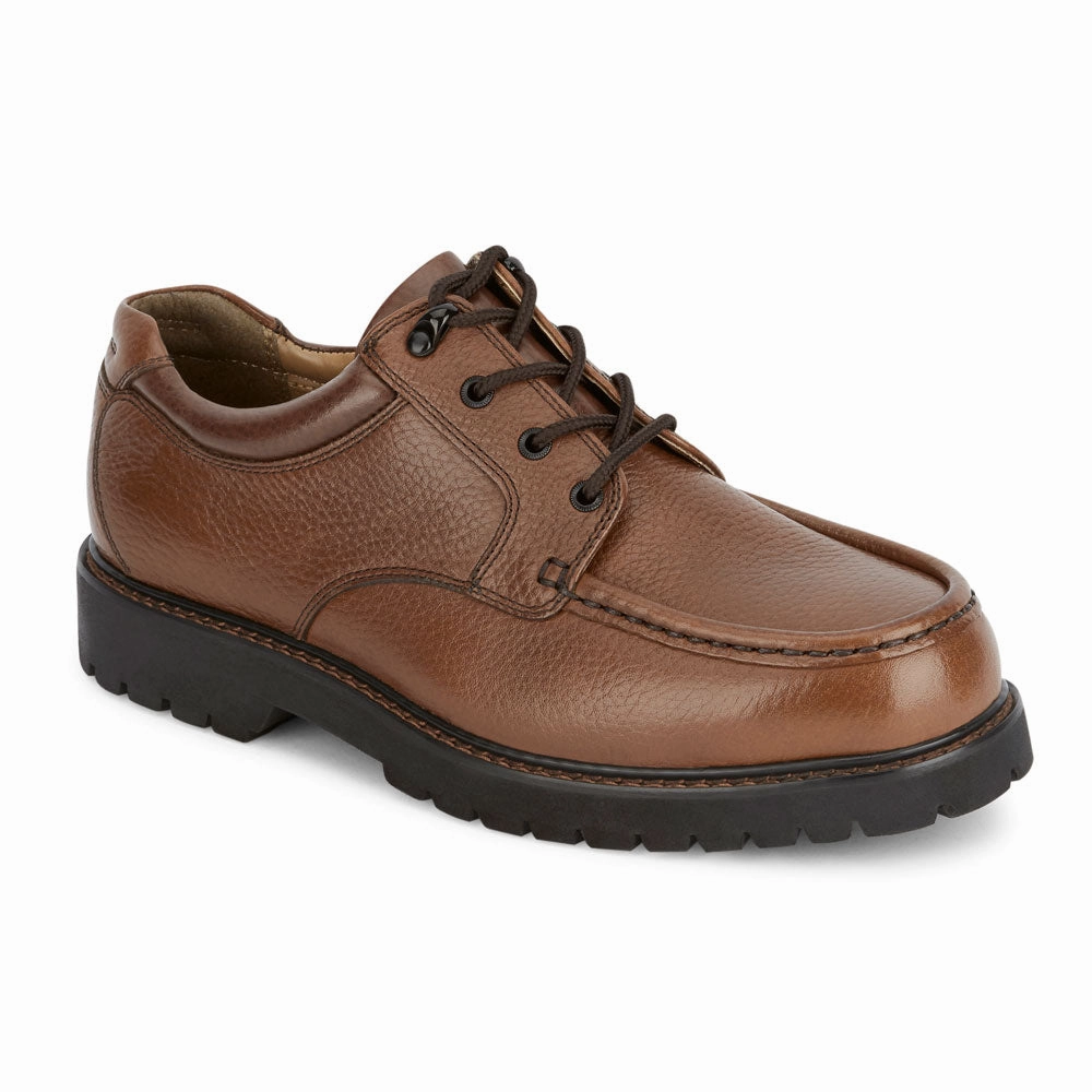 Dockers Mens Glacier Synthetic Leather Rugged Casual Oxford Shoe Matte Finish Active Worker Festival Oxfords