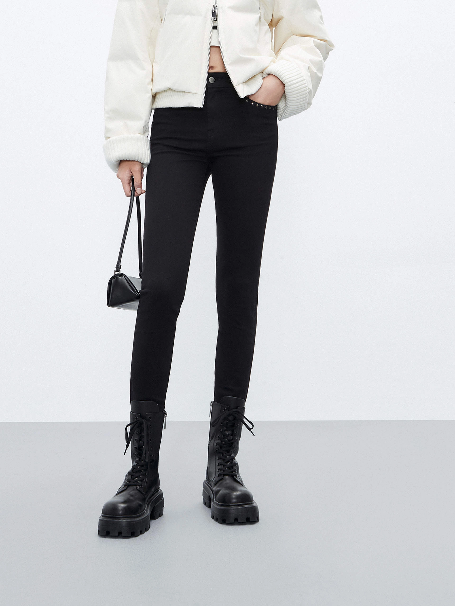 Stretch Skinny Fit Jeans Stretch Enhanced Mobility