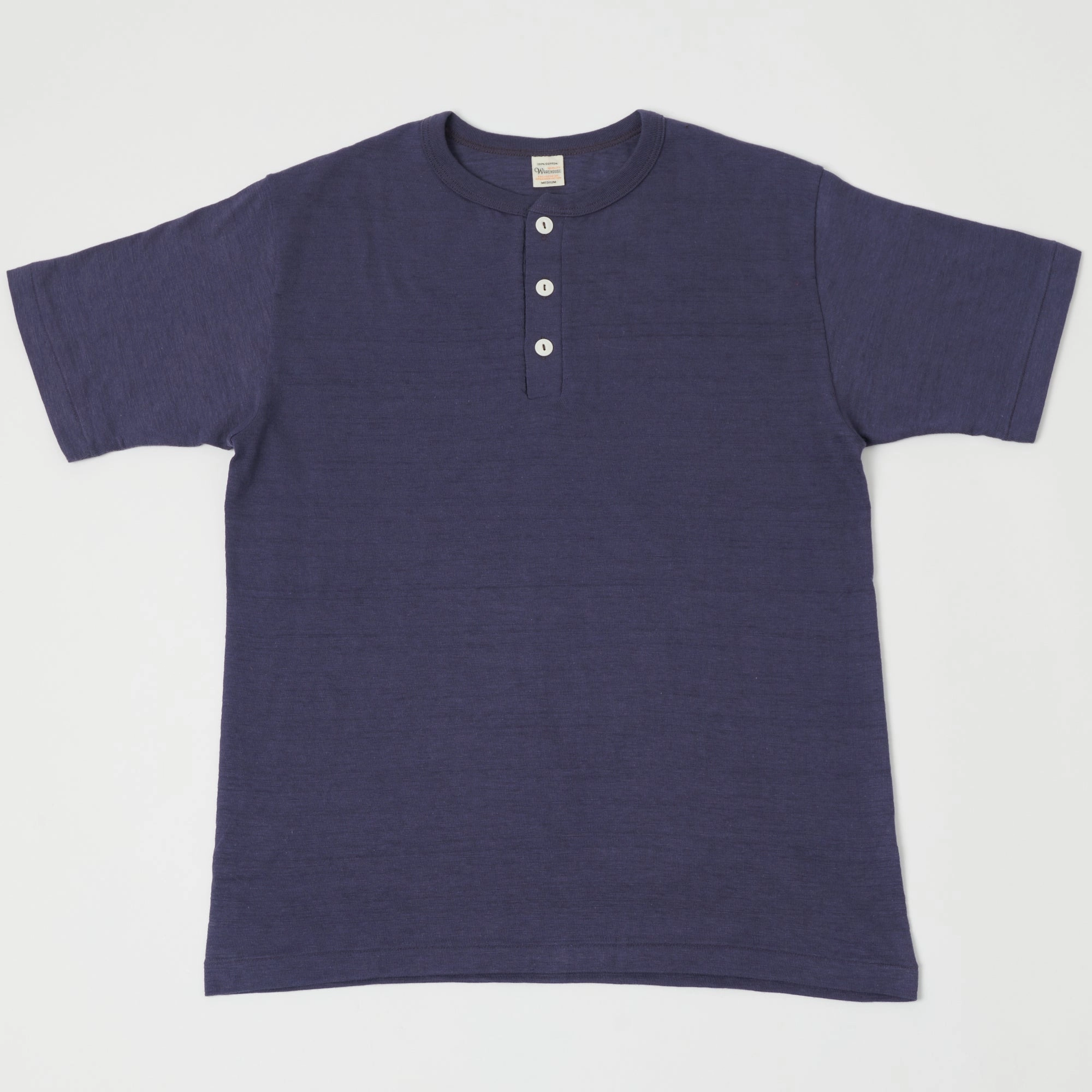 Chill Vibe Chilly Style Warehouse & Co 4601 Henley T-Shirt - Navy