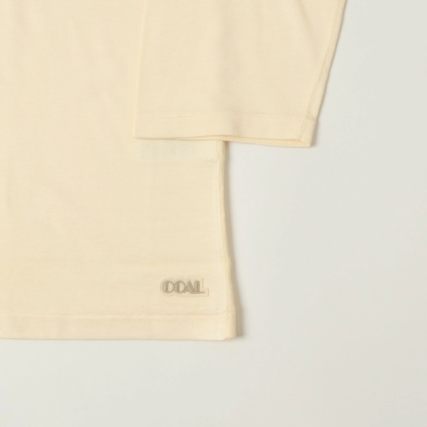 Nanamica Rayon Cotton Football T-Shirt - Ivory Essential Wear Trendy Fashion