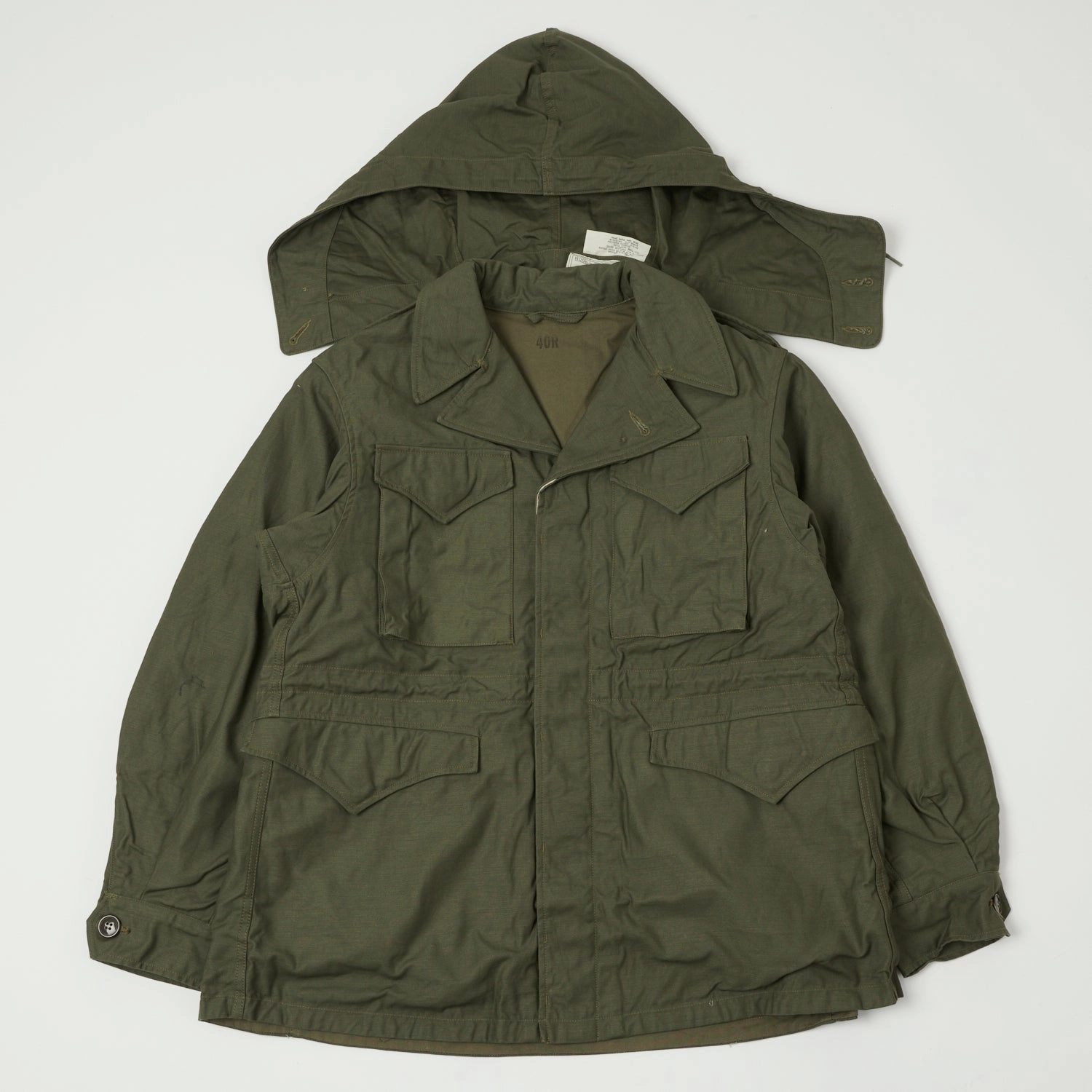 Buzz Rickson's U.S. Army M-1943 Field Jacket - Olive Drab Commemorate