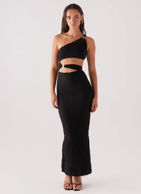 North Haven Maxi Dress - Black Art Spirit Effortless Look