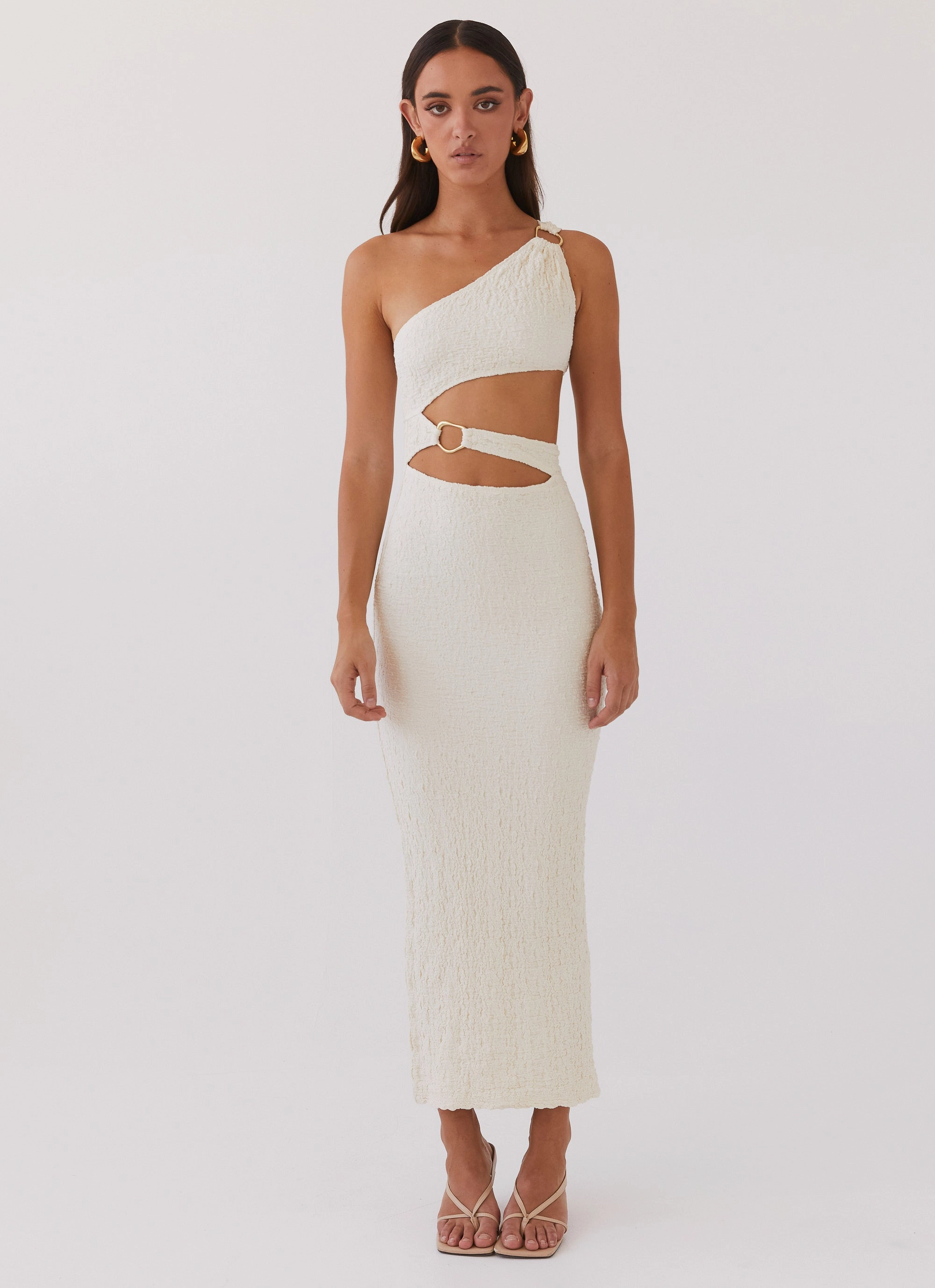 North Haven Maxi Dress - Ivory Wave Fit For All