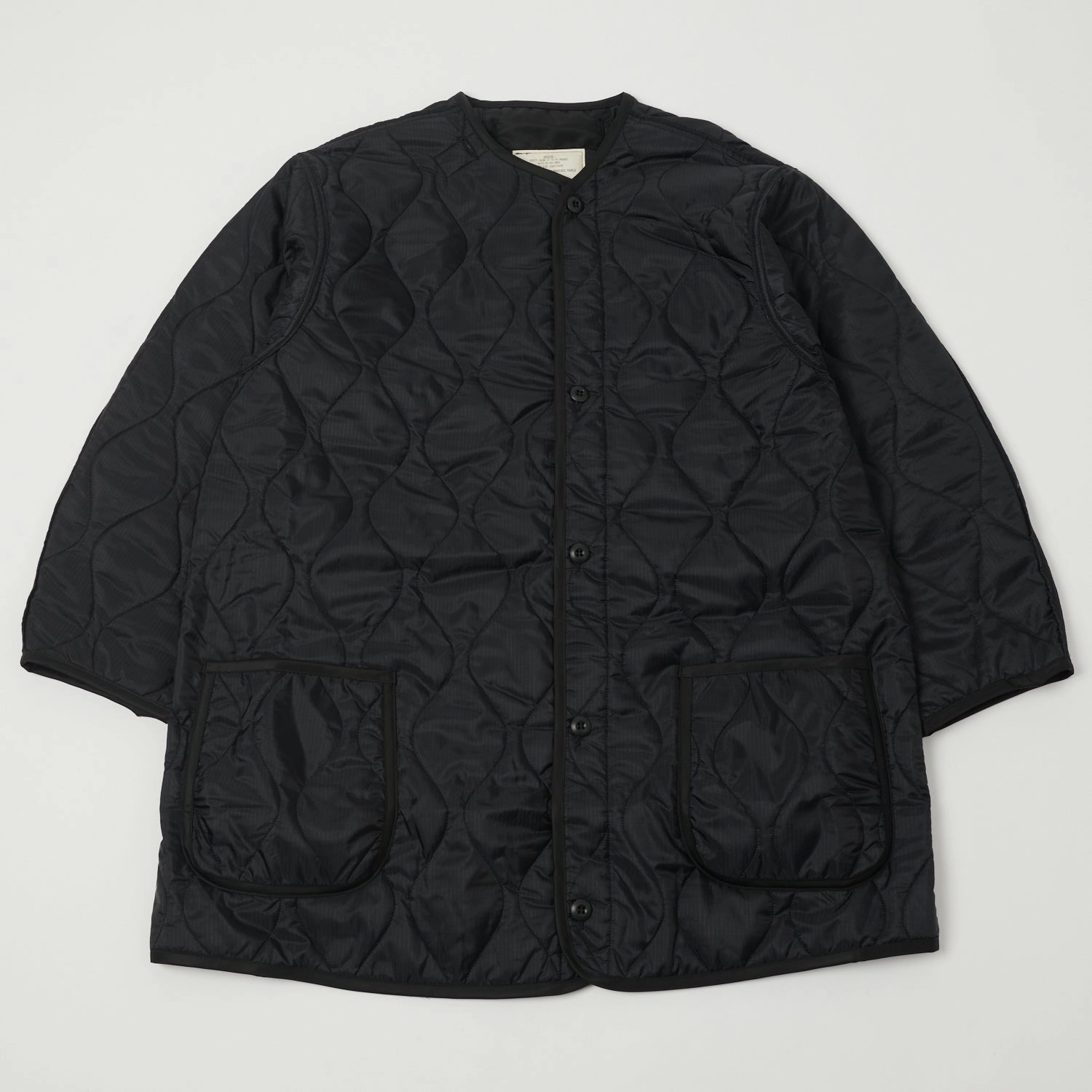 Buzz Rickson's x William 'Extreme Cold Weather' Liner Jacket - Black Cherish File