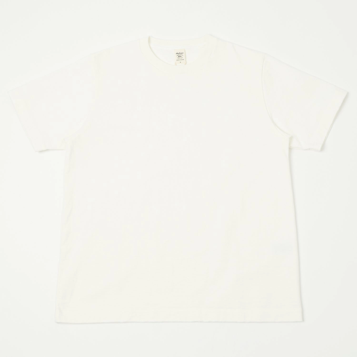 Jackman Dotsume T-Shirt - Off White Anti Static Fabric
