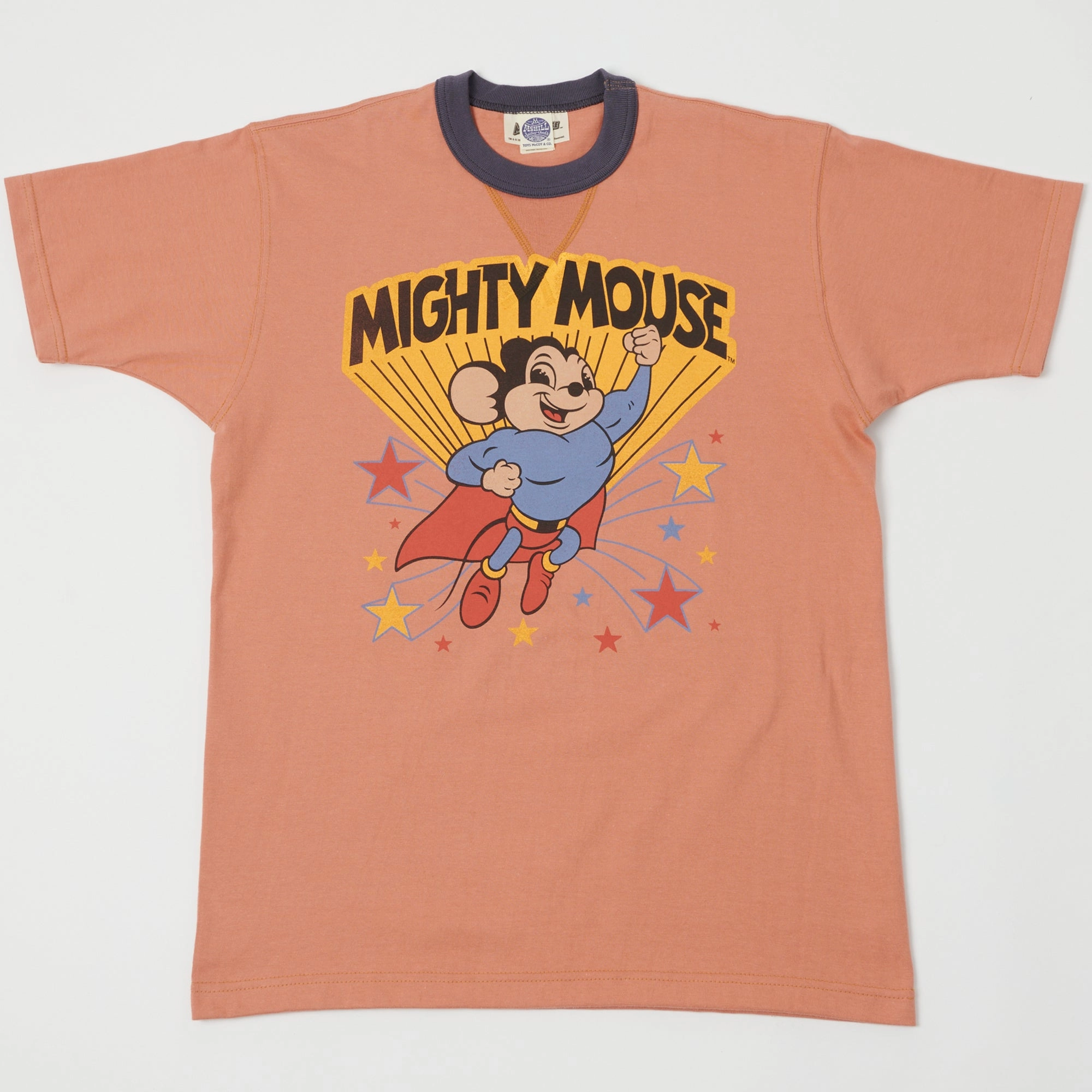 Trendy Comfort Modern Design TOYS McCOY 'Mightiest M' Mighty Mouse T-Shirt - Carrot