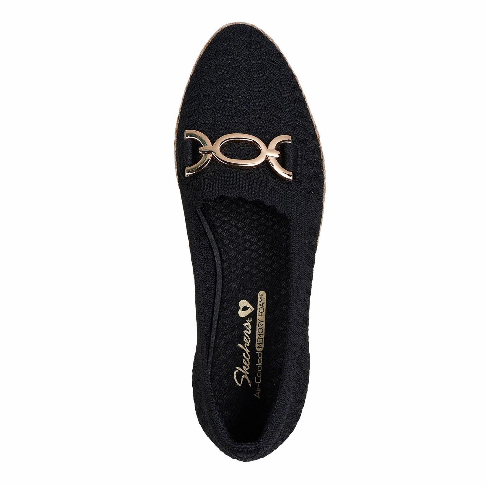 Women's Skechers, Cleo Jute - Fashion Luncheon Flat Safe Power