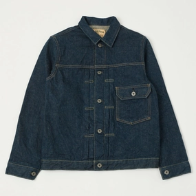 Function First ONI Denim 01507L Ishikawadai 15oz Type-I Denim Jacket - One Wash