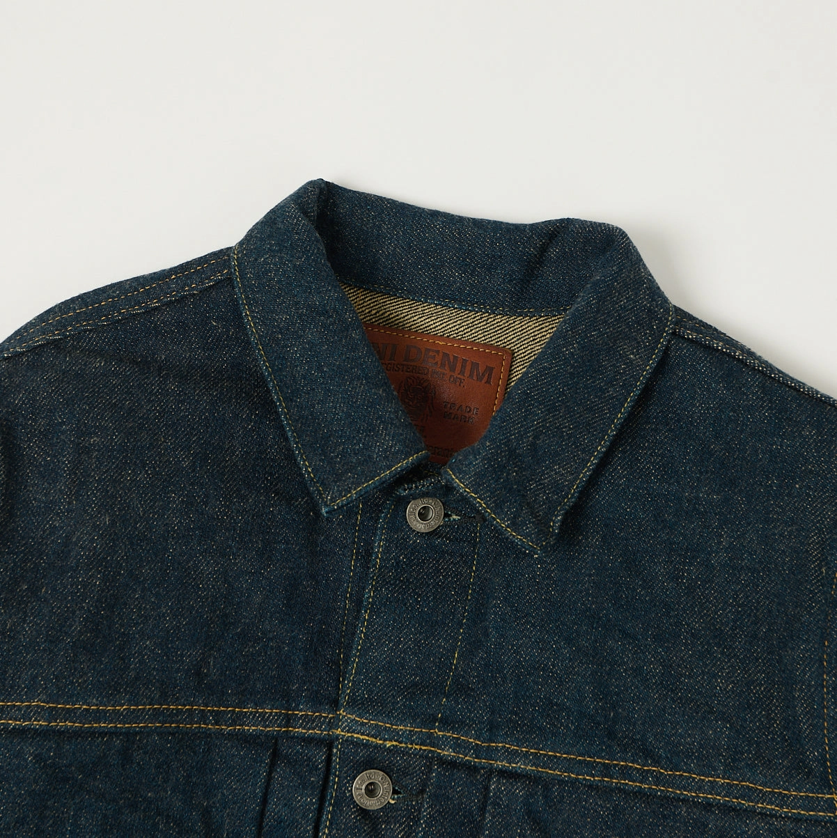 hypoallergenic material Practical Comfort ONI Denim 02516PZR-BEG 'Beige Weft' Type II Denim Jacket - One Wash