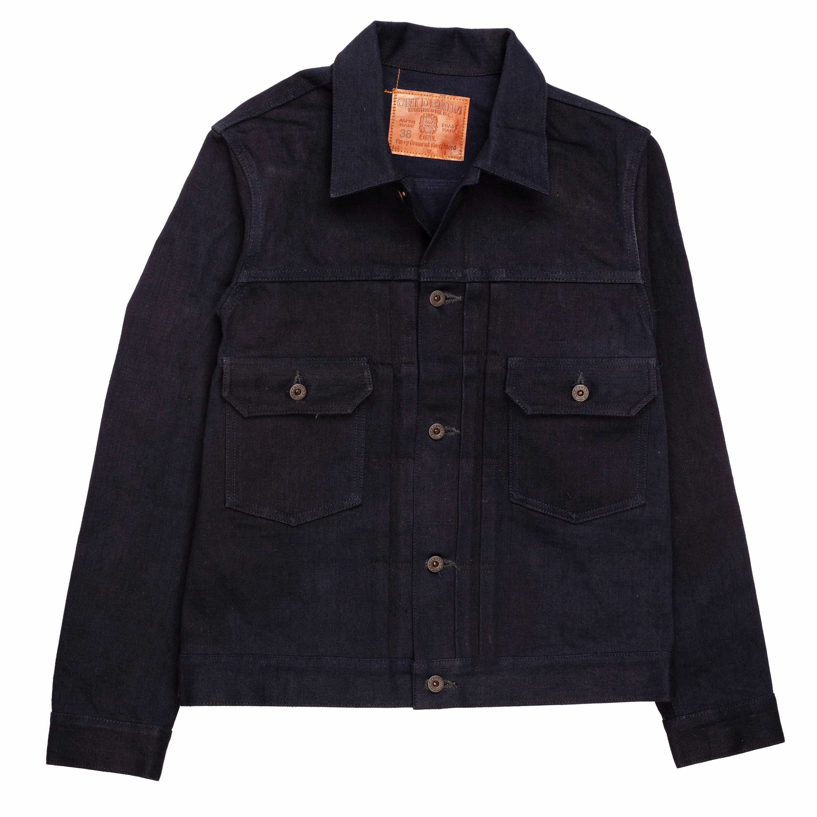 ONI Denim 02517HOX Type II Jacket - Indigo Duck Canvas Sporty Style