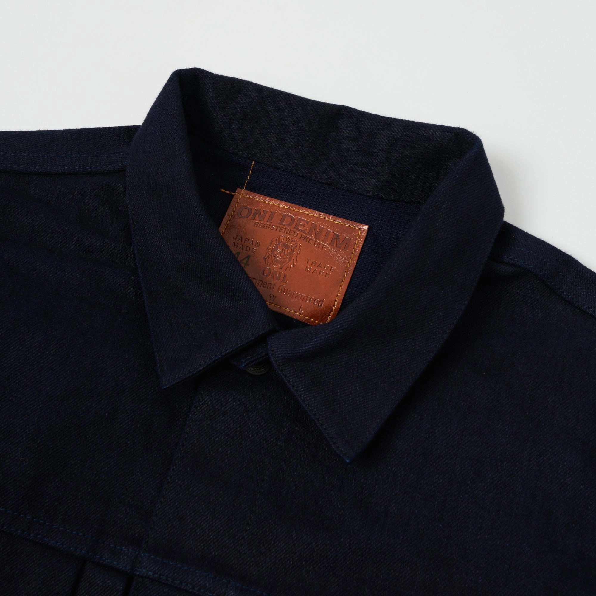 Teens ONI Denim 02517ID17 Type II Double Indigo Denim Jacket