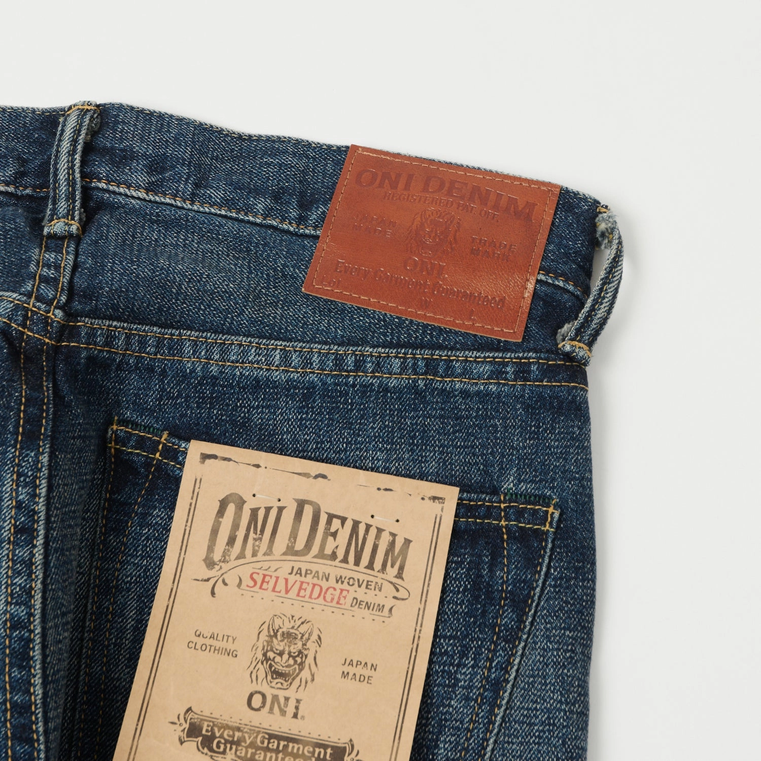 ONI Denim 540 Low Tension 15oz Slim Tapered Jean - 18 Month Used Light Wash Layer Staple