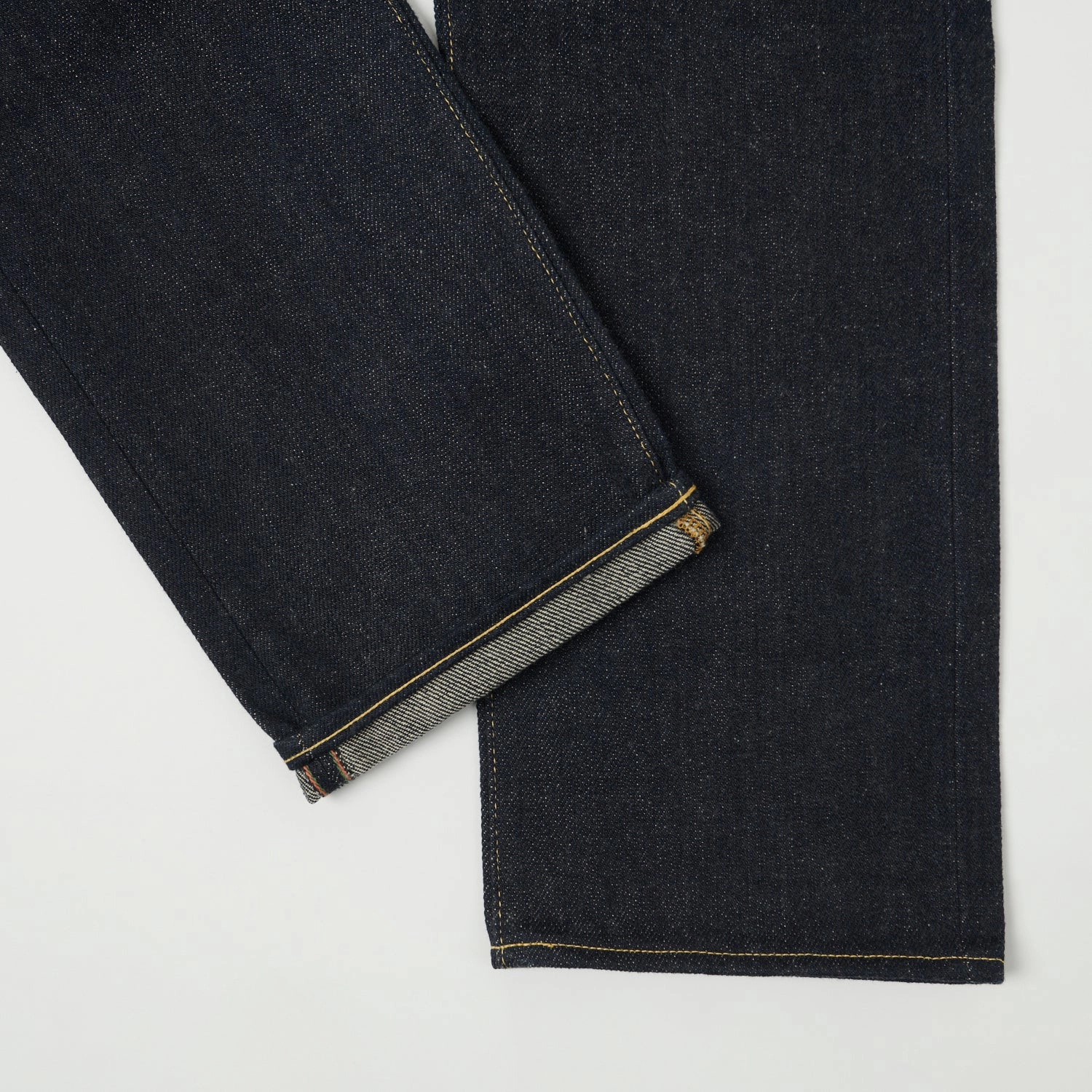 Modern Winter Warmth Loose ONI Denim 575 22oz Natural Indigo 'Kabuki' Selvage Slim Straight Jean - One Wash