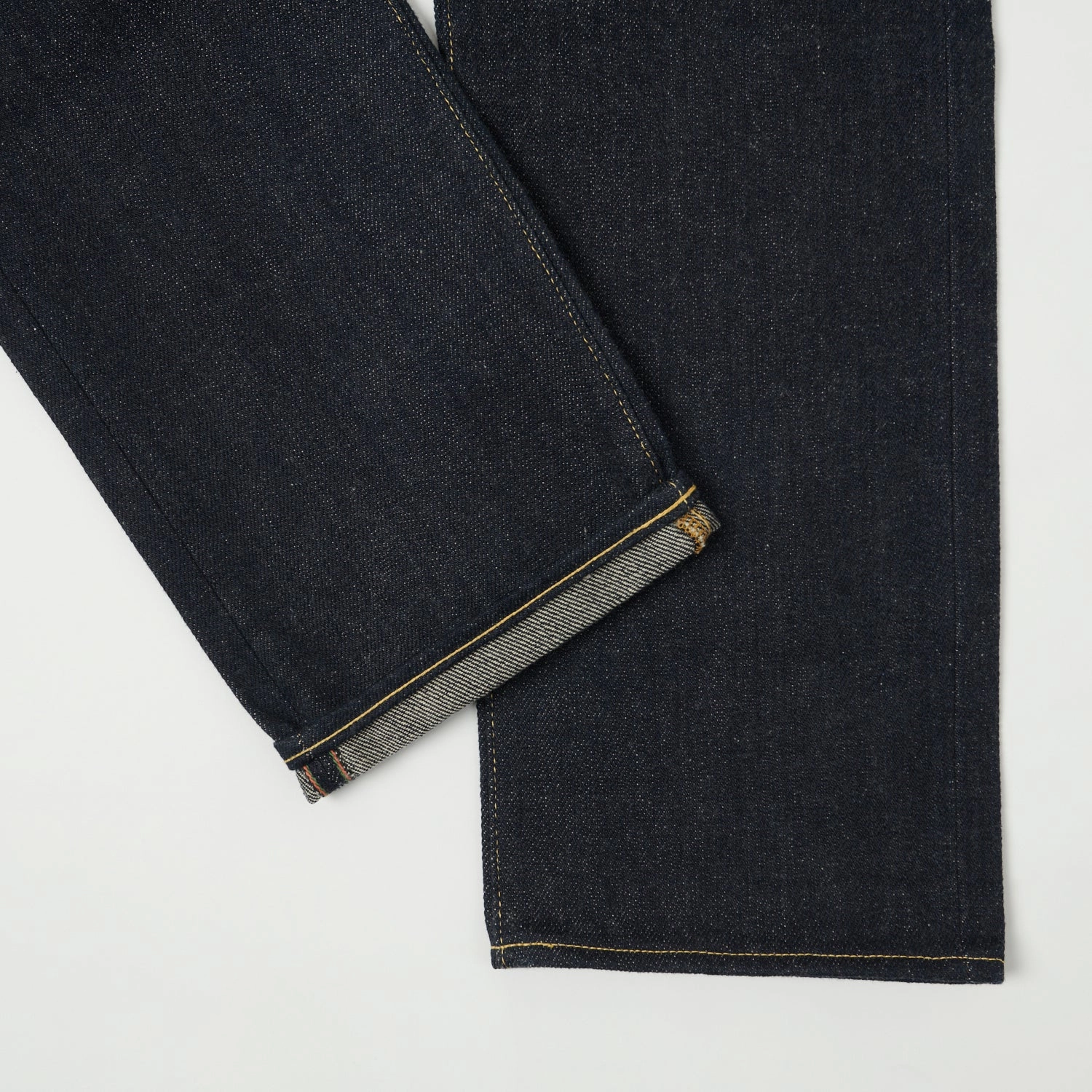ONI Denim 575 22oz Natural Indigo 'Kabuki' Selvage Slim Straight Jean - Raw Minimalist Style Holiday Vibes Weekend Warrior