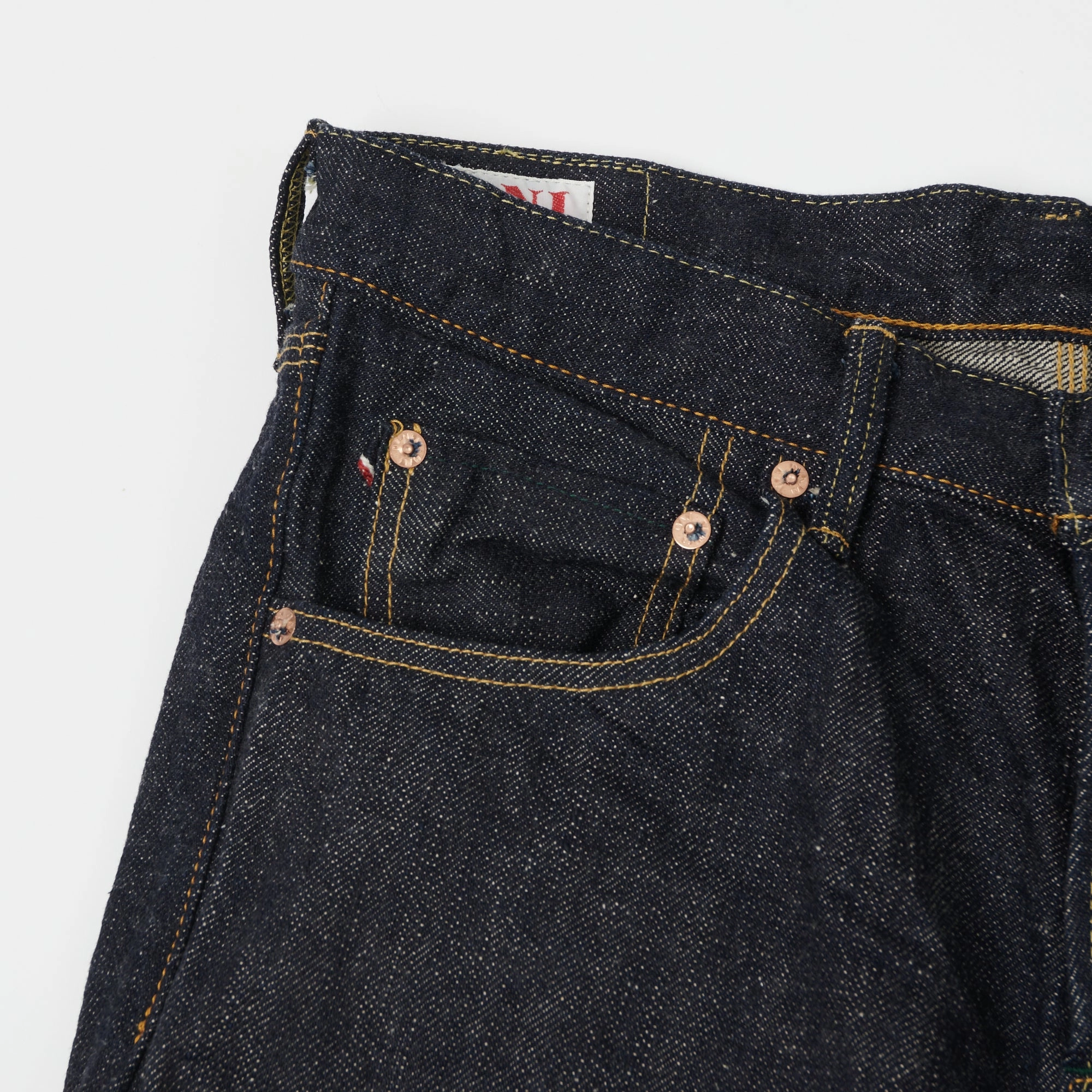 ONI Denim 622NIXX 17oz Natural Indigo Regular Tapered Jean - One Wash Wardrobe Staple Breathable Brunch Outfit