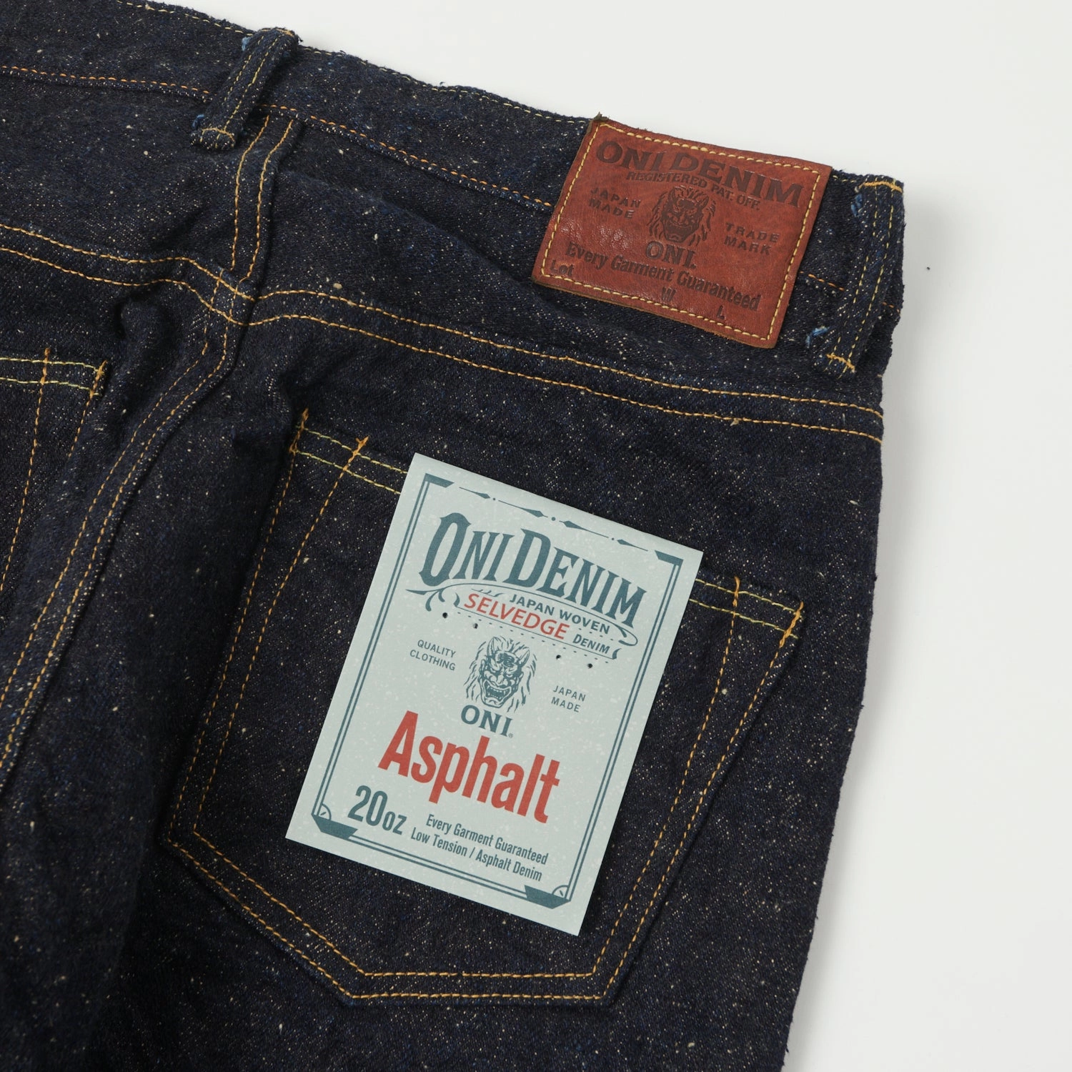 Style Blend light feel ONI Denim 902 'Asphalt' 20oz Regular Tapered Jean - One Wash