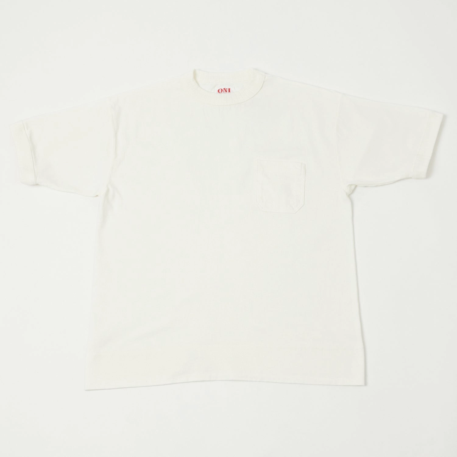 ONI Denim Vintage Pocket Tee - Off White Comfortable Wear