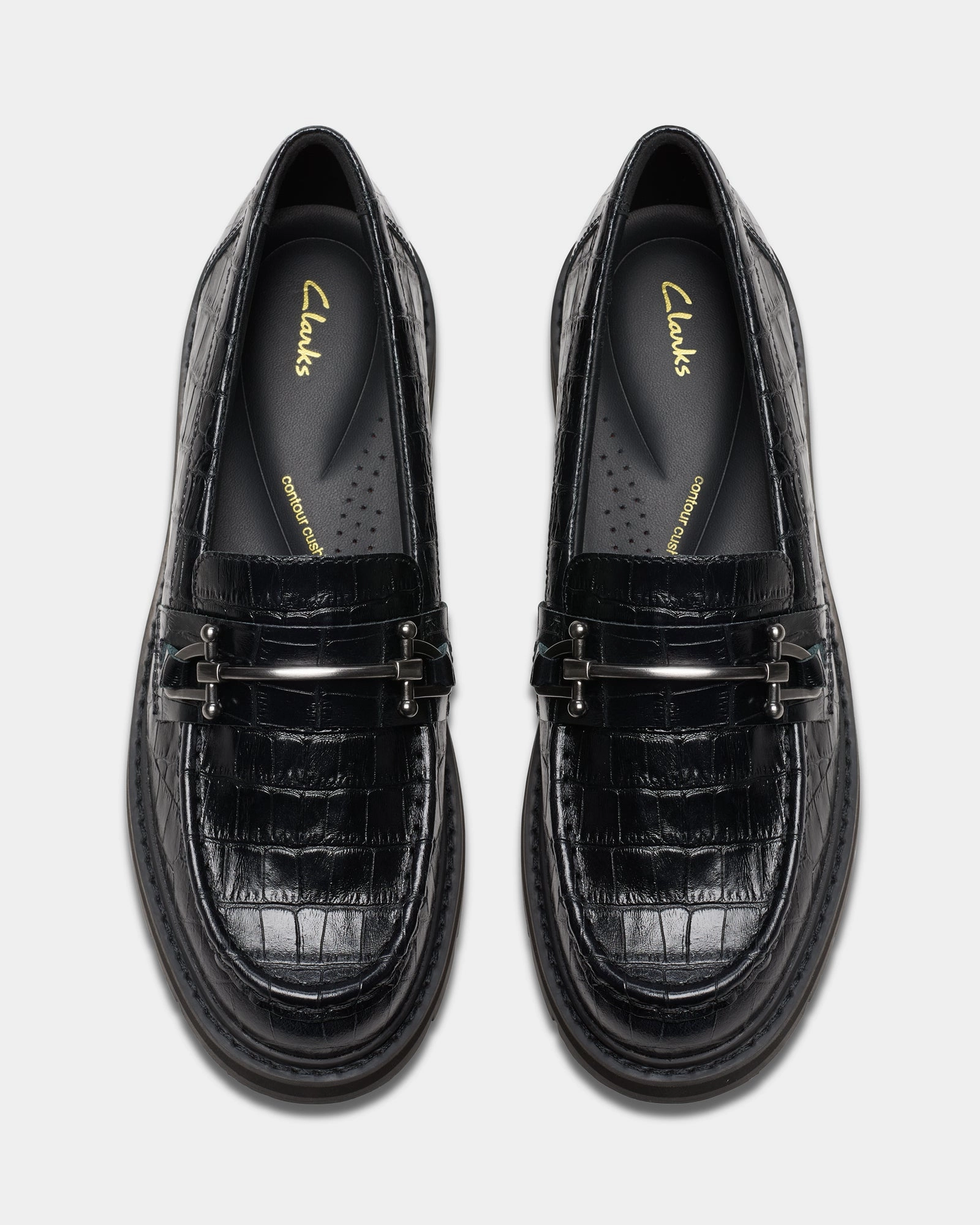 Travel Pair Heel Grip Orianna Bit Black Croc