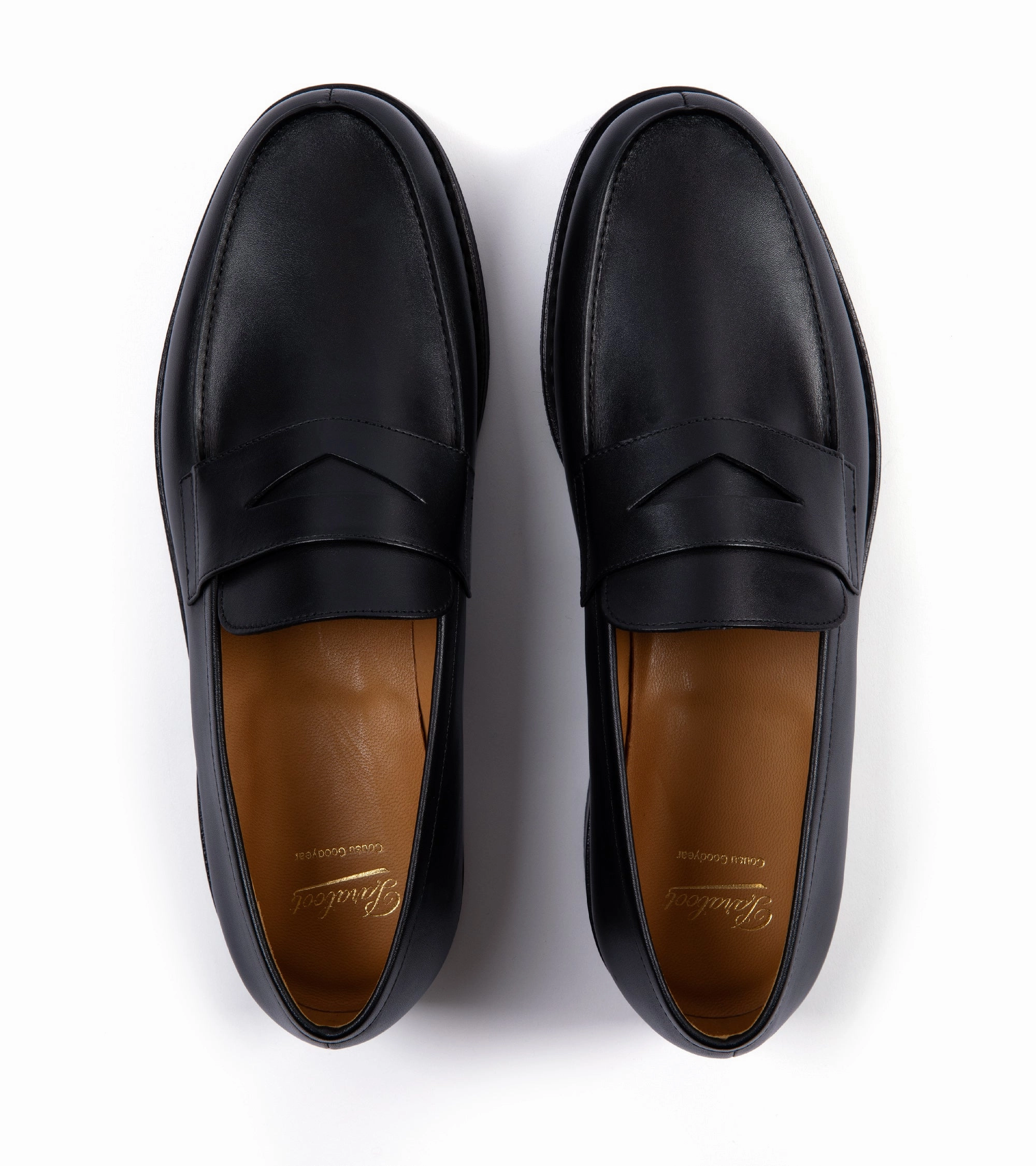 Paraboot Adonis Leather Loafer: Noir Casual Comfort Long Meeting