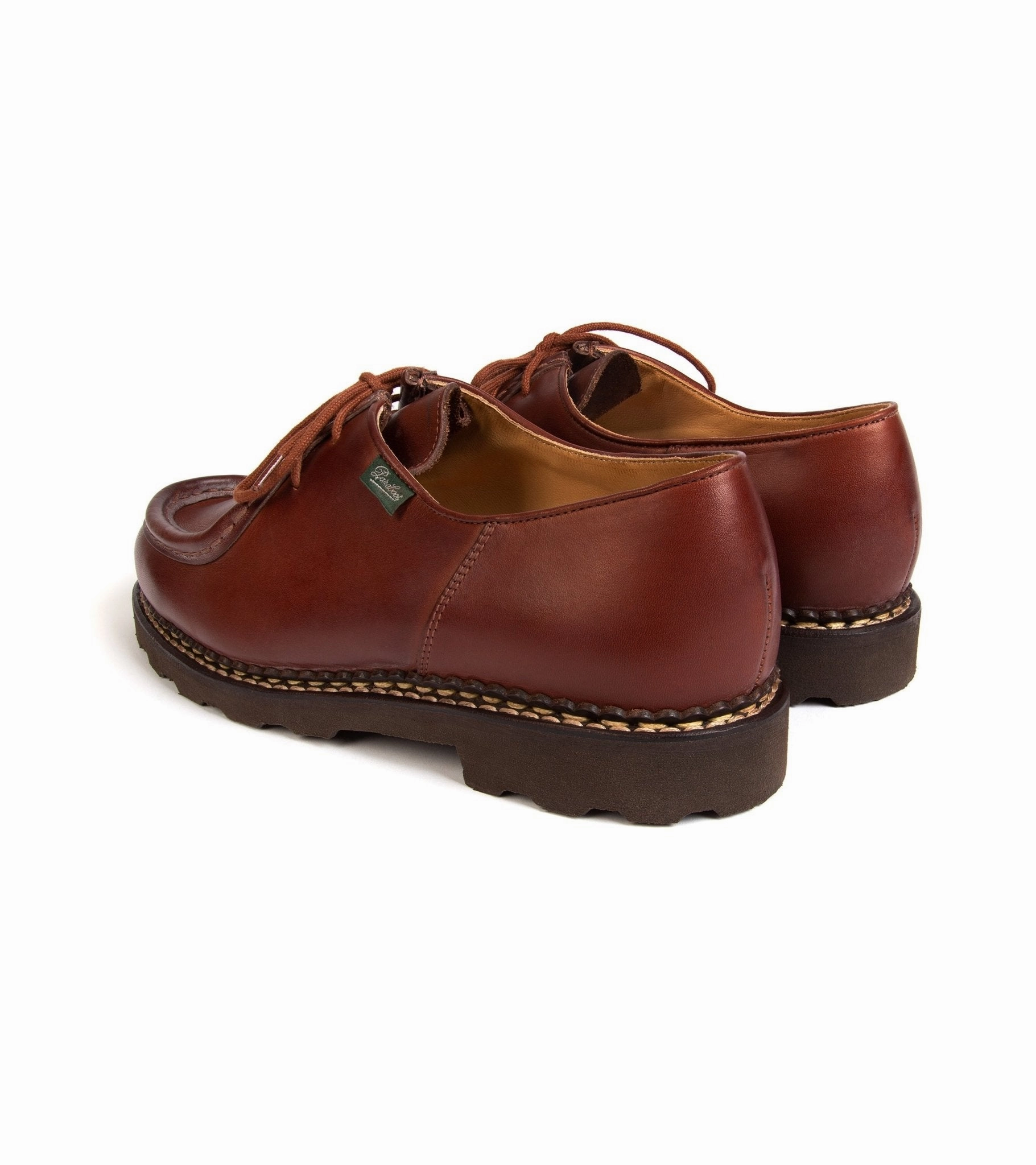 Paraboot Michael Leather Shoe: Marron Edge Shade