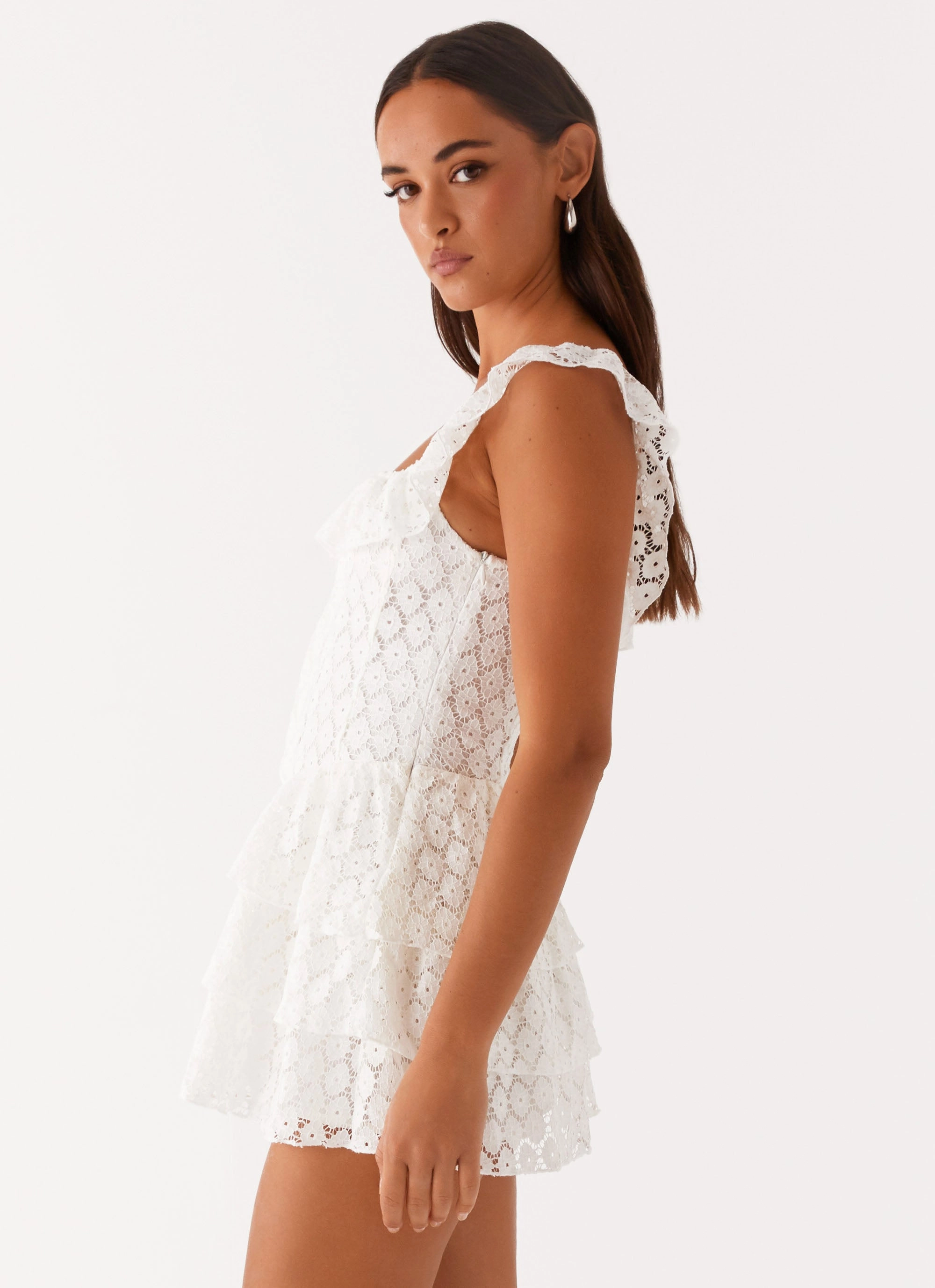 Paradise Dreams Corset Mini Dress - White Classic Comfort Bright Appeal