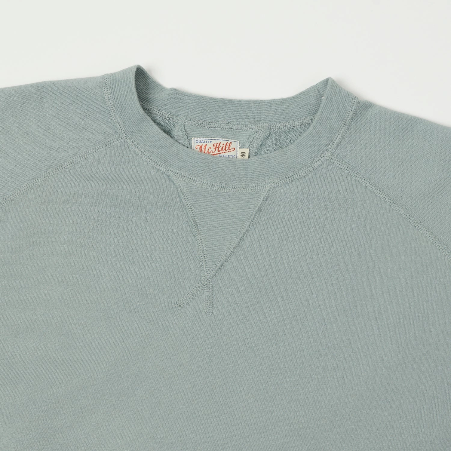 TOYS McCOY Short Sleeve Military Sweatshirt - Saxe Grey product rating