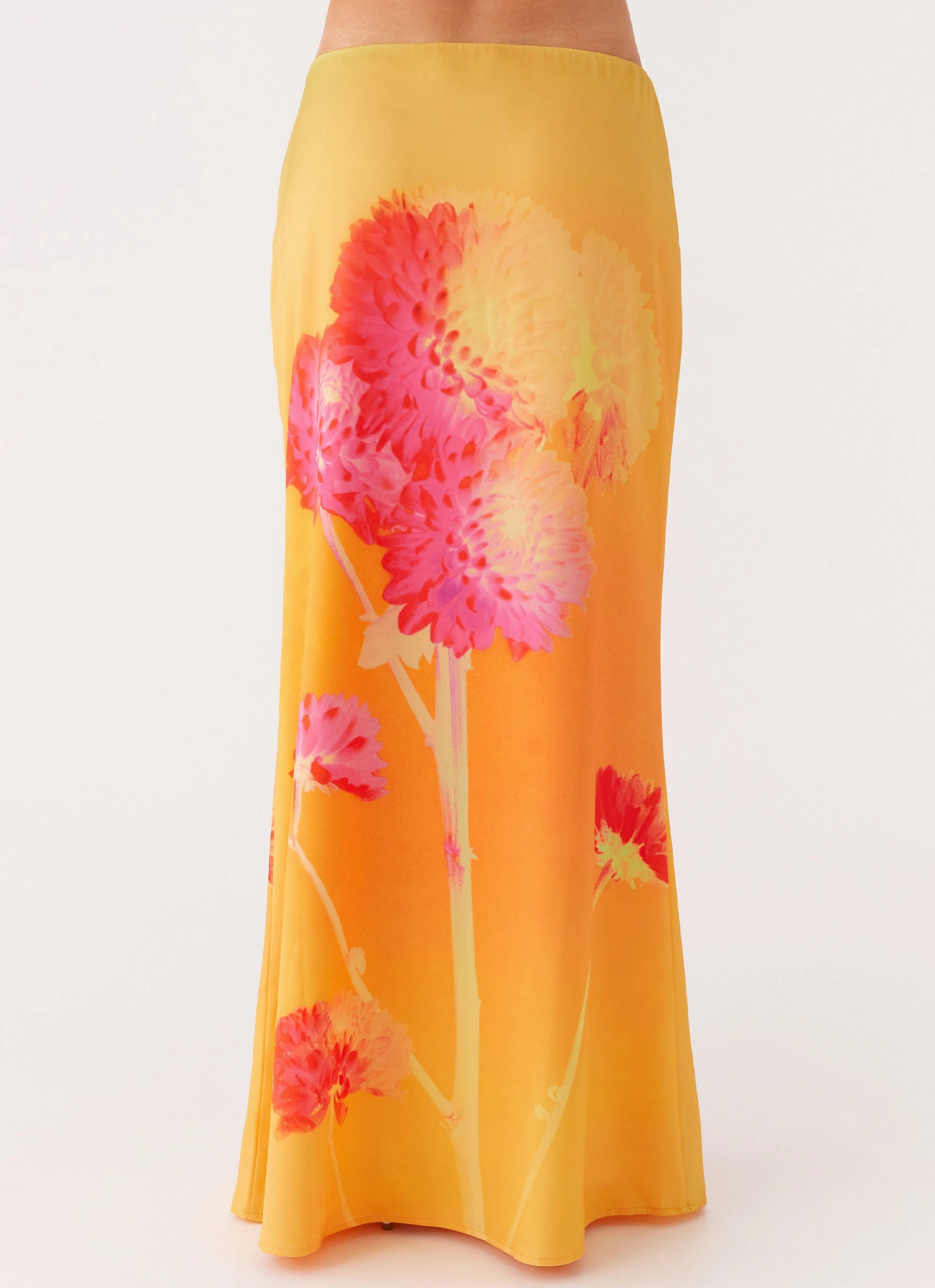 Marrakesh Maxi Skirt - Orange Floral Active Moments Casual maxi dress