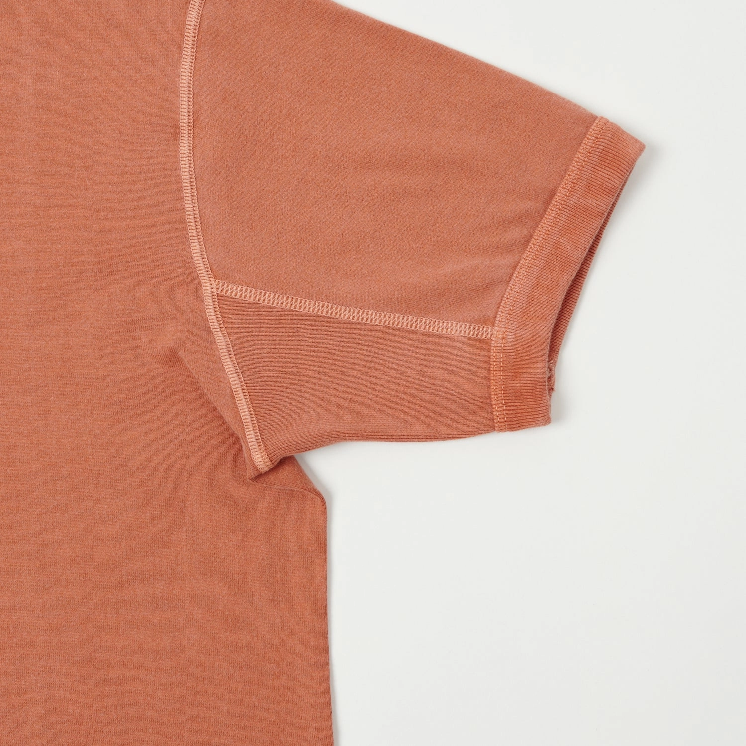 FunctionalPockets Comfortable Stretch Full Count 5222 Flat Seam Heavyweight T-Shirt - Brown